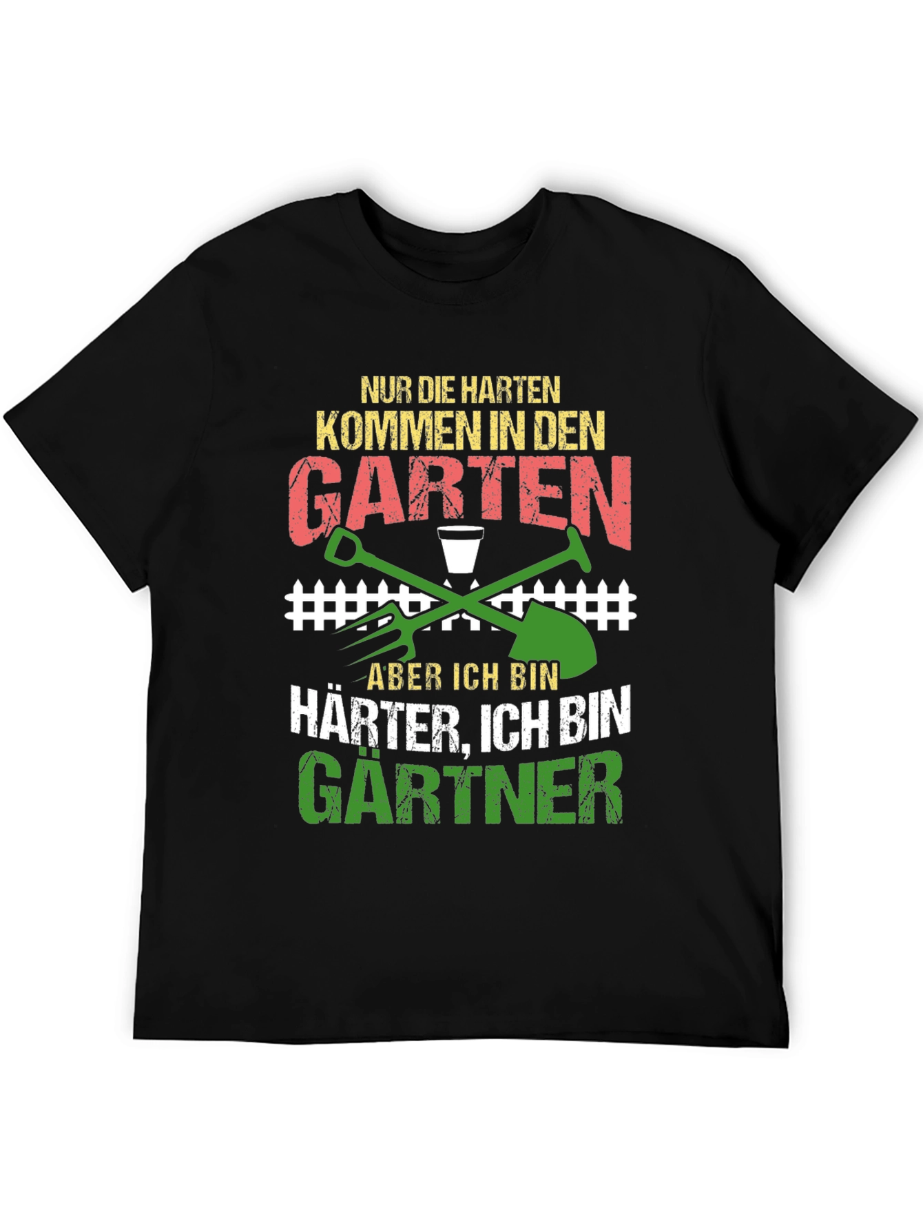 Gardener T-Shirt: Tough Garden Humor Tee