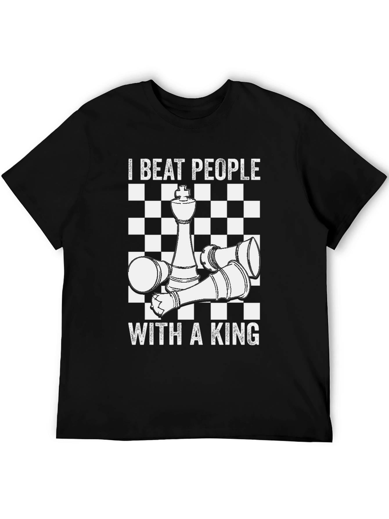 Chess King T-Shirt - I Beat People