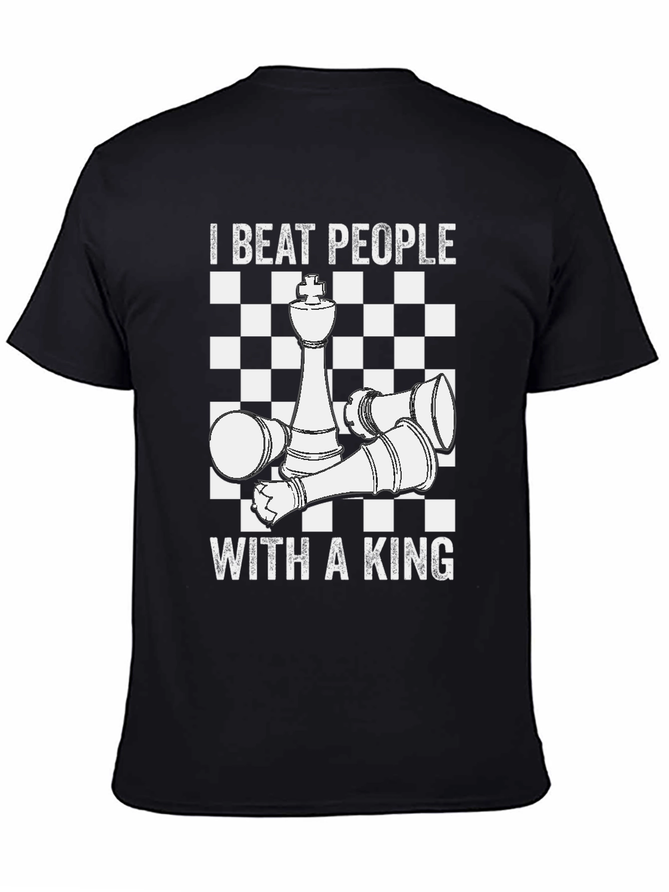 Chess King T-Shirt - I Beat People