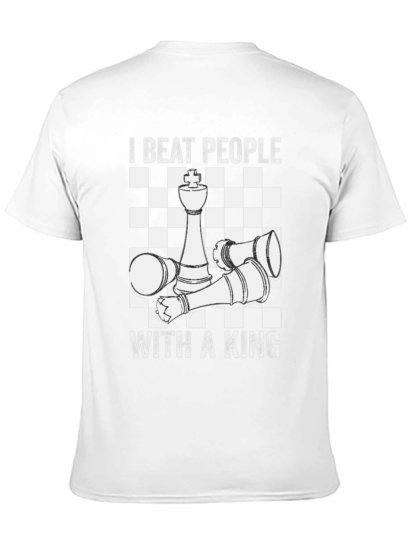 Chess King T-Shirt - I Beat People