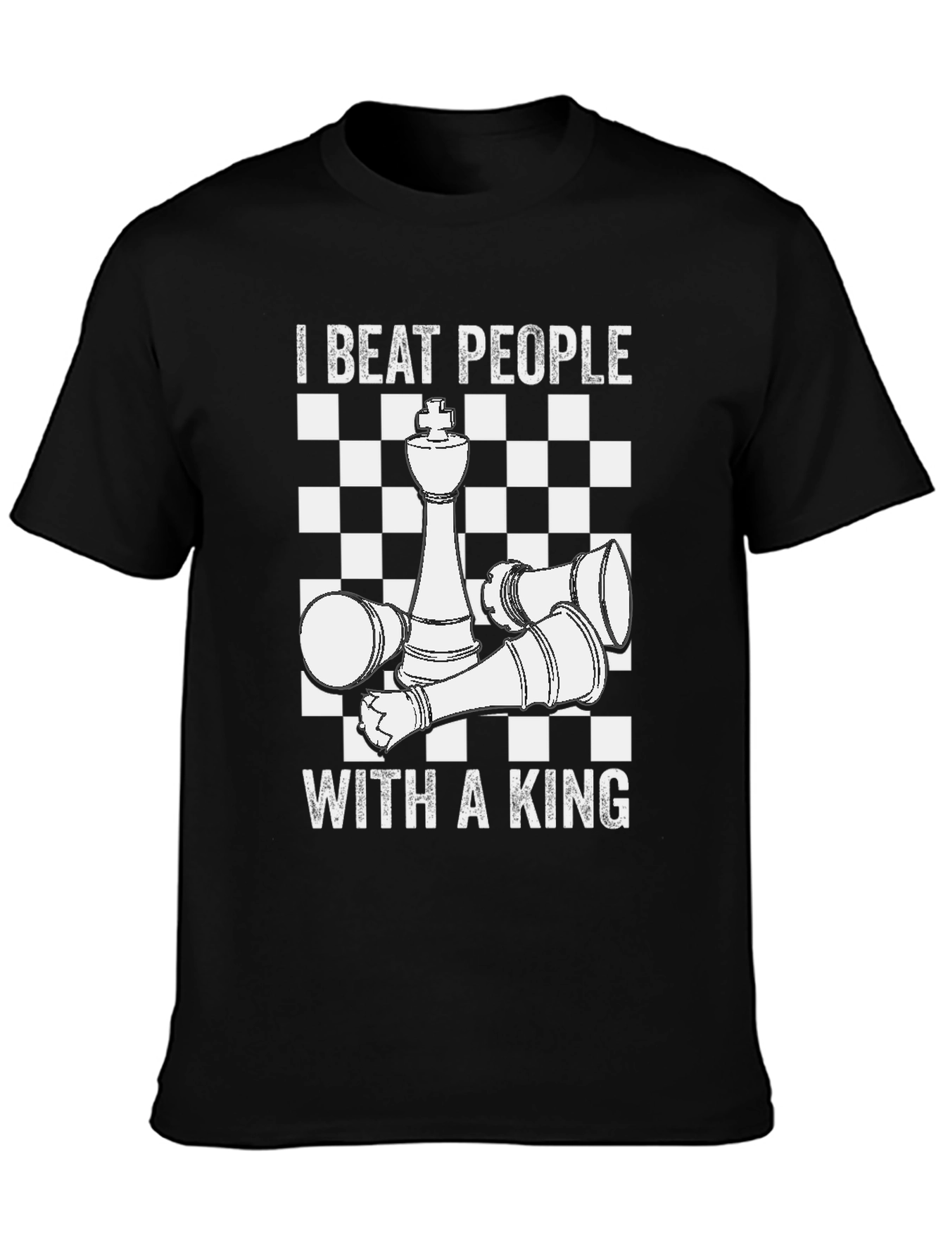 Chess King T-Shirt - I Beat People
