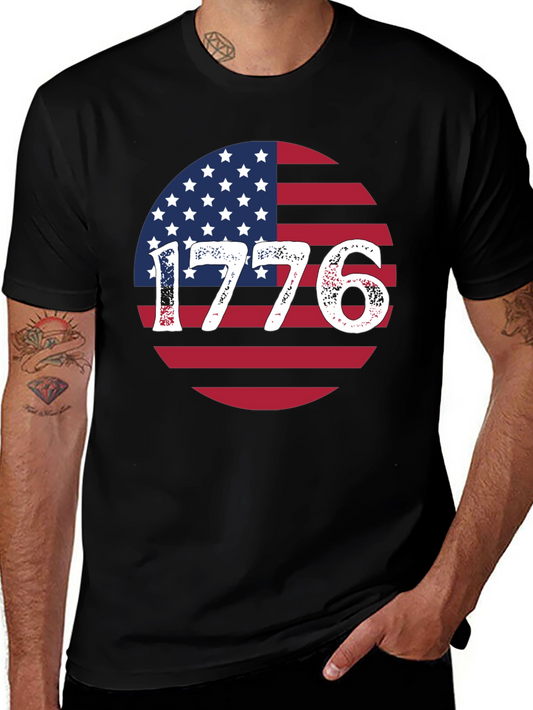 1776 Patriotic Graphic T-Shirt