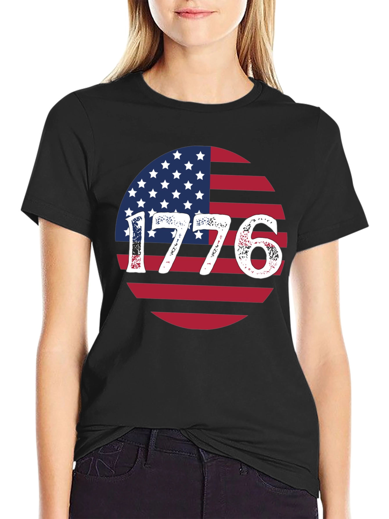 1776 Patriotic Graphic T-Shirt