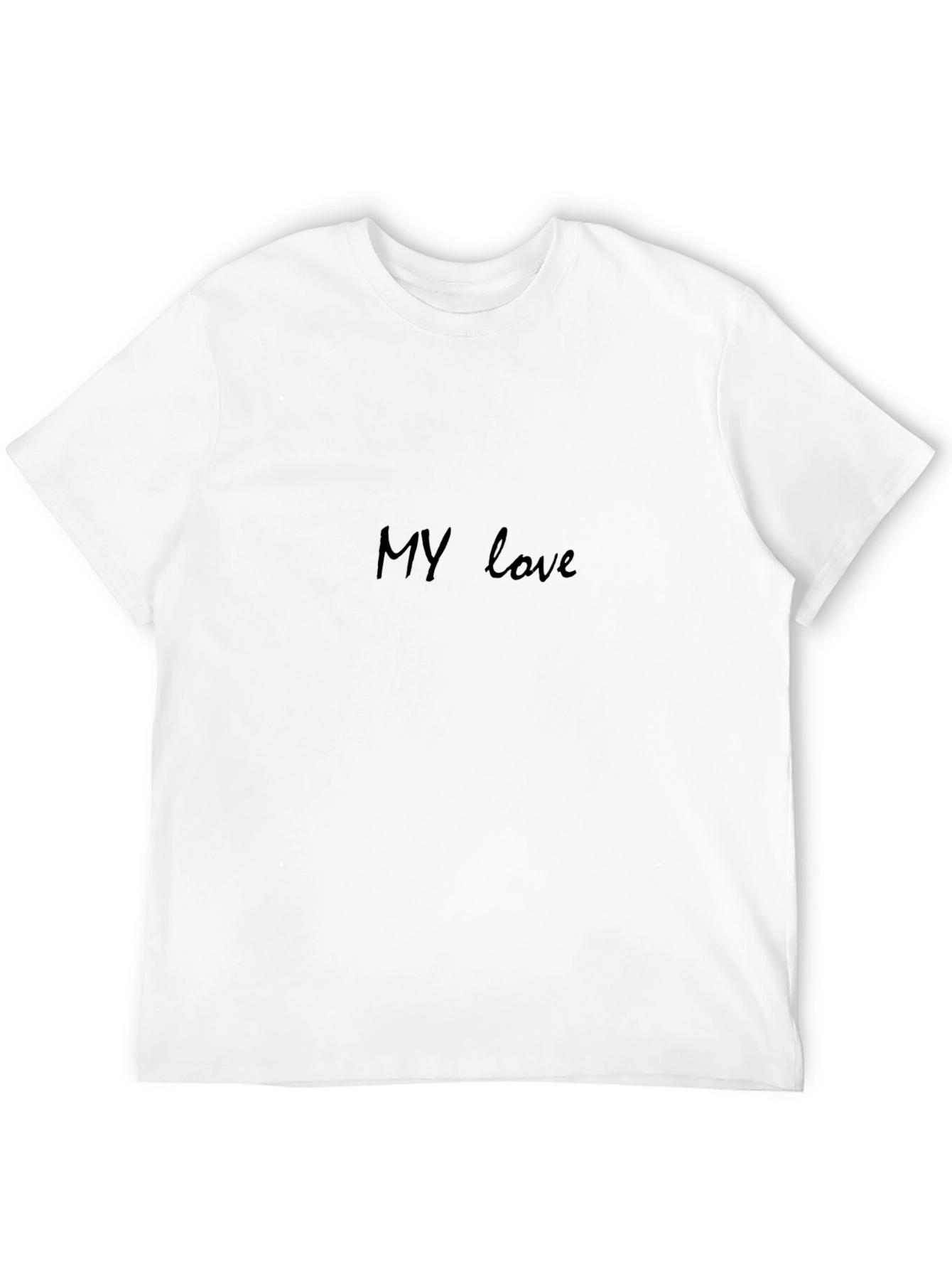 Black My Love Graphic Tee