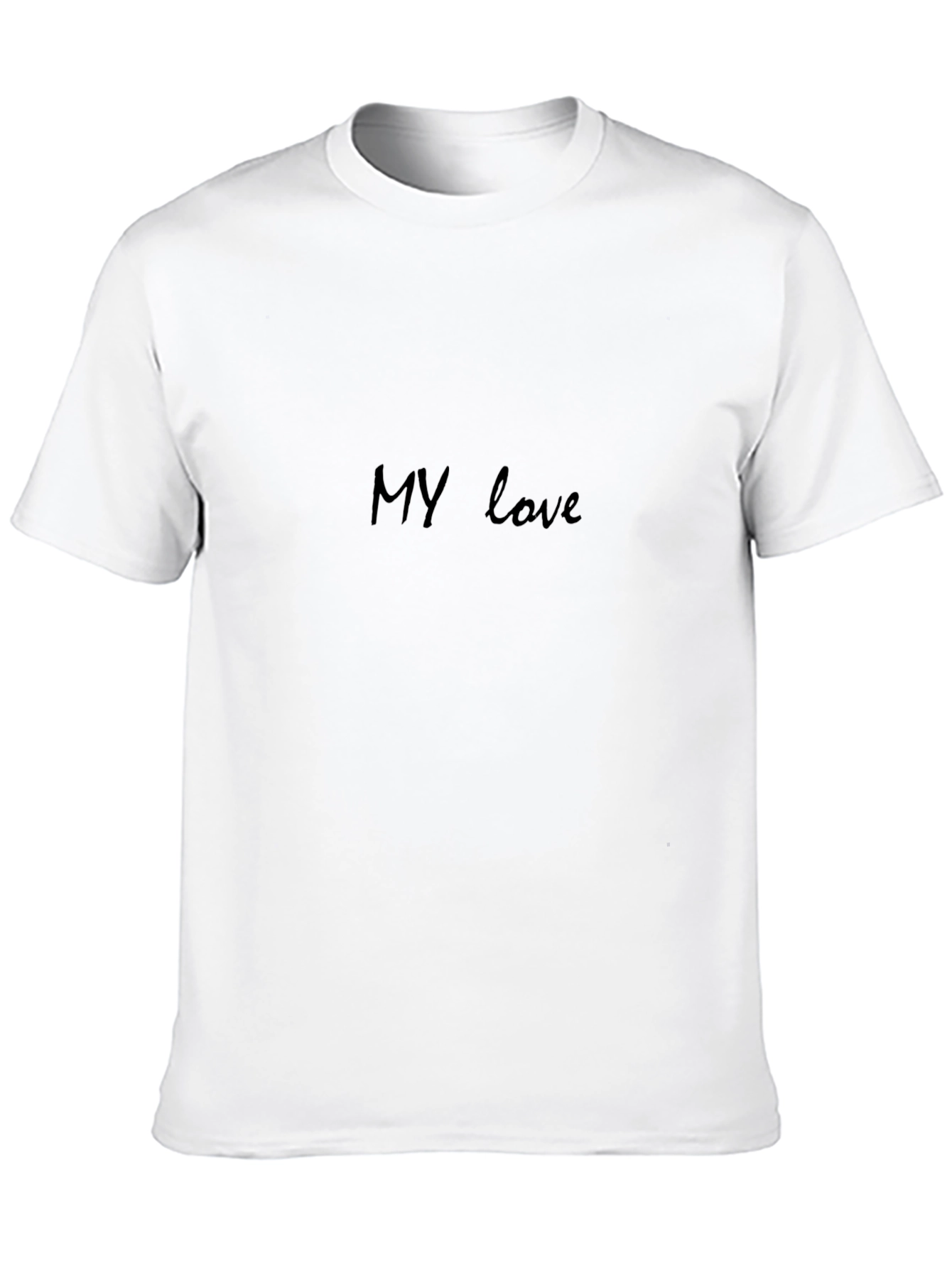 Black My Love Graphic Tee