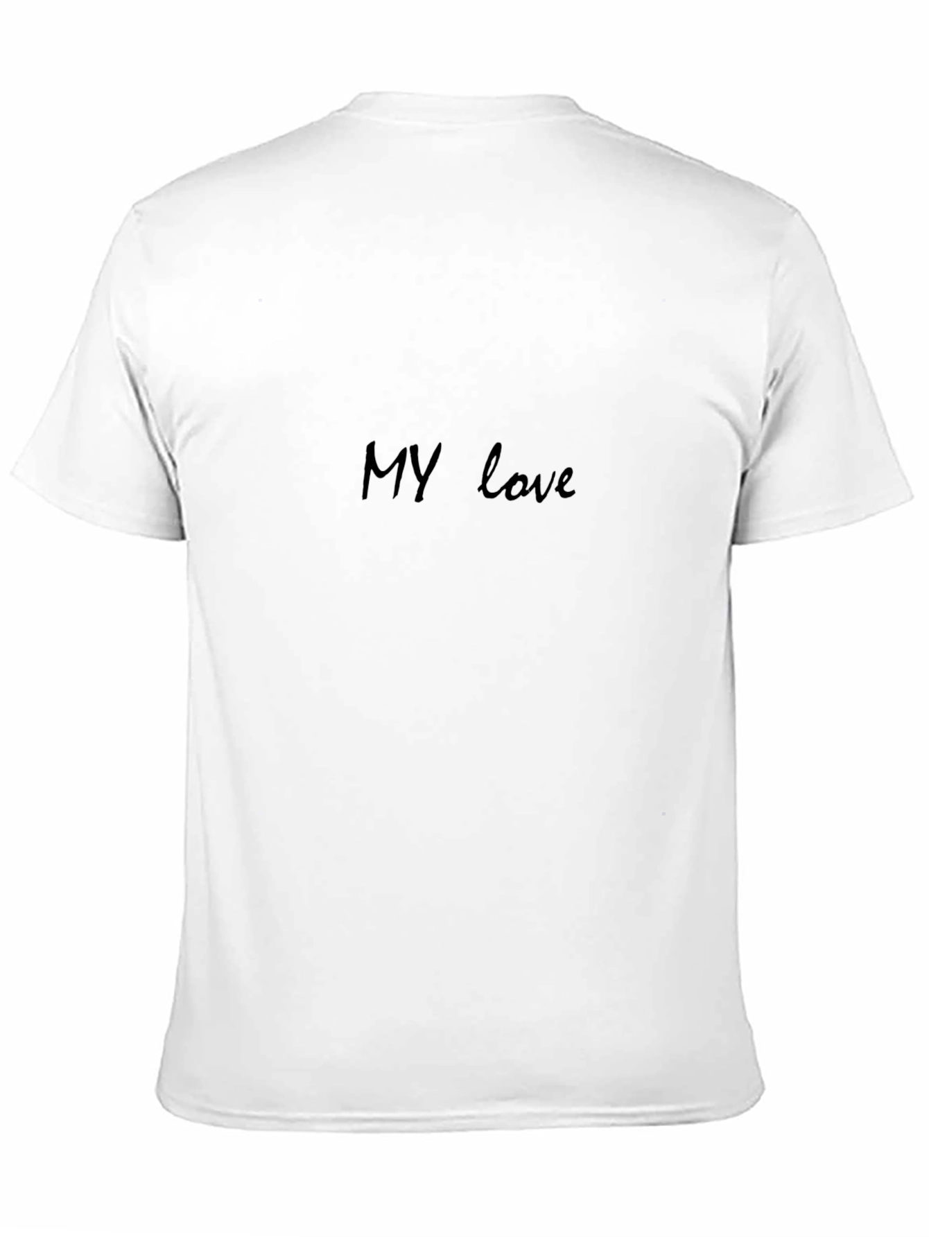 Black My Love Graphic Tee