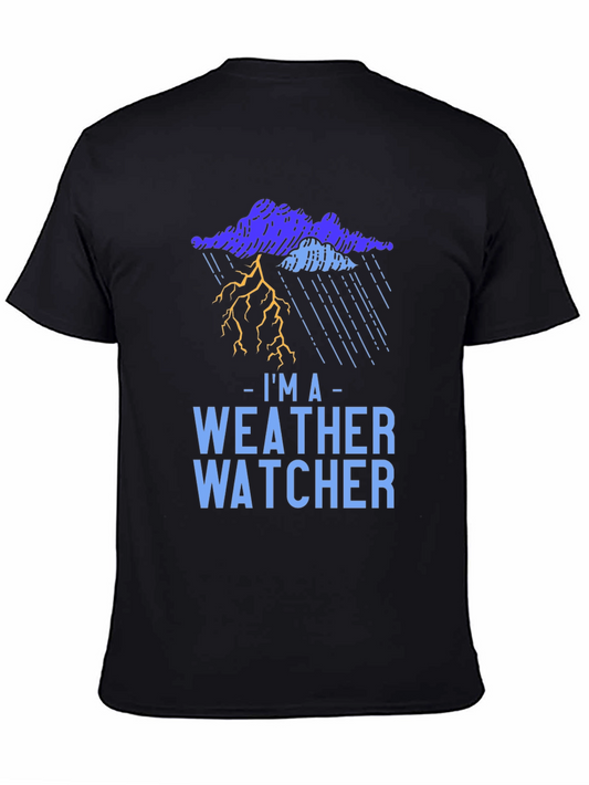 Weather Watcher Graphic T-Shirt - Storm Design