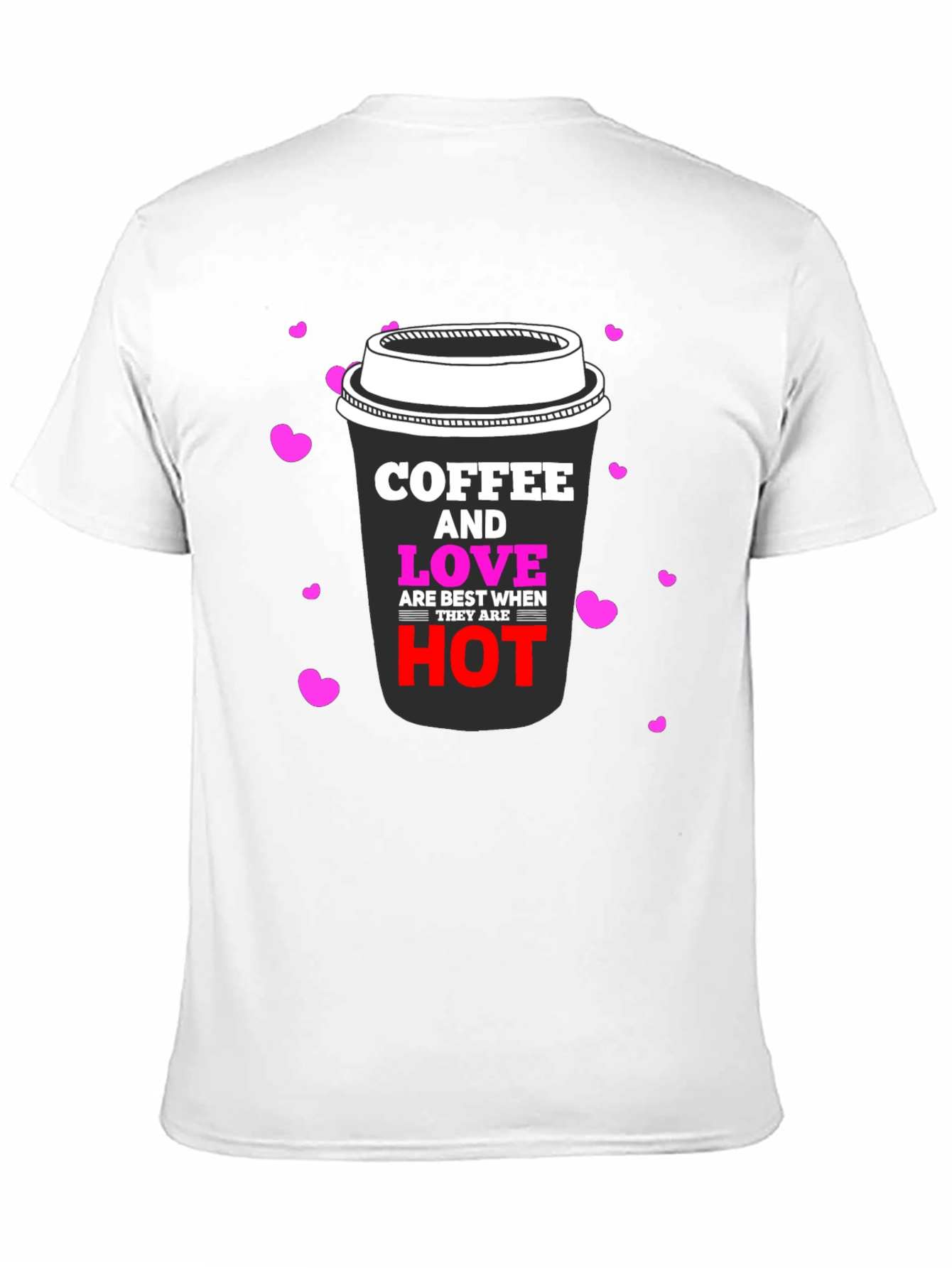 Coffee & Love Black Graphic Tee