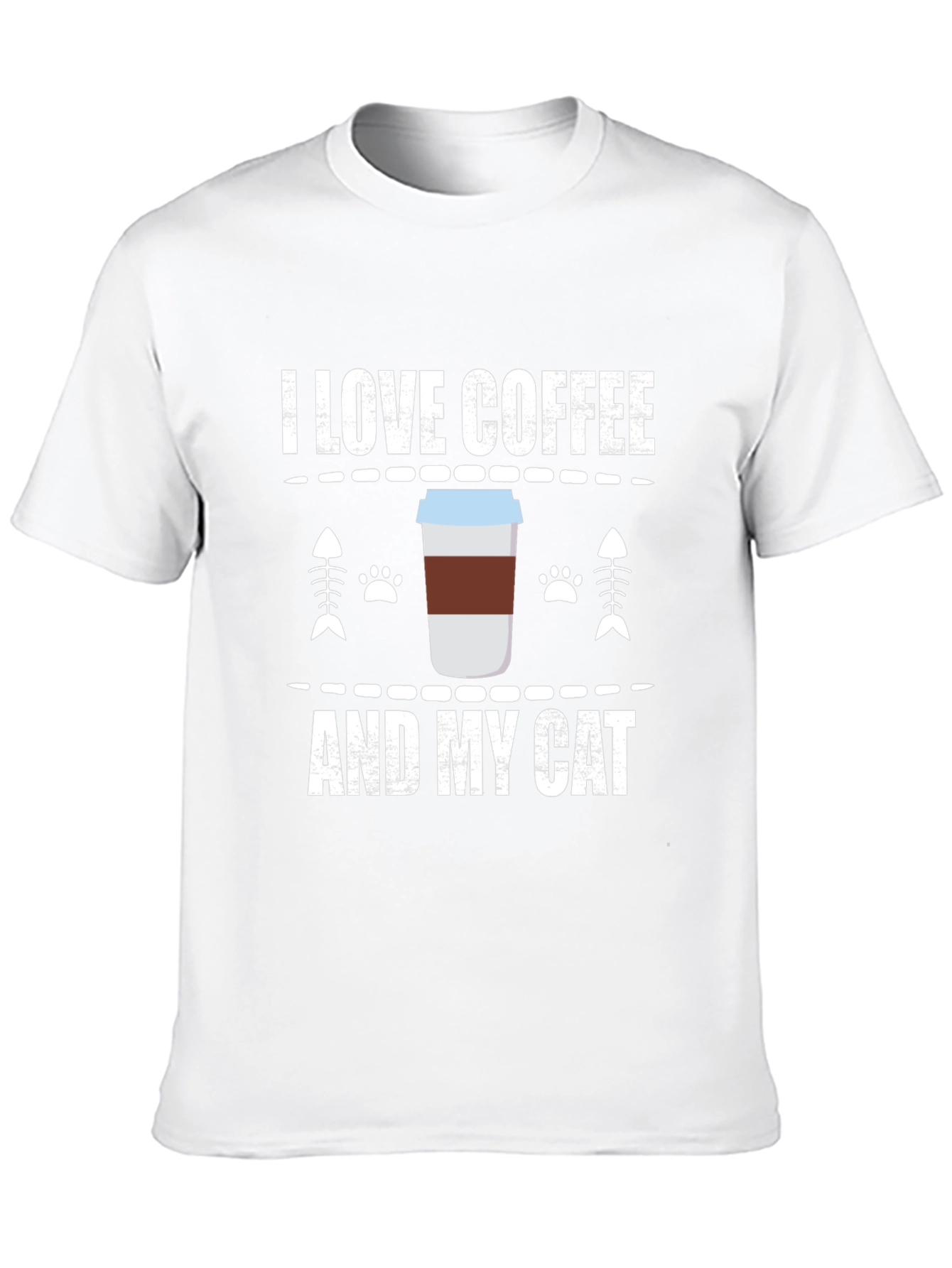 Coffee & Cat Lover T-Shirt