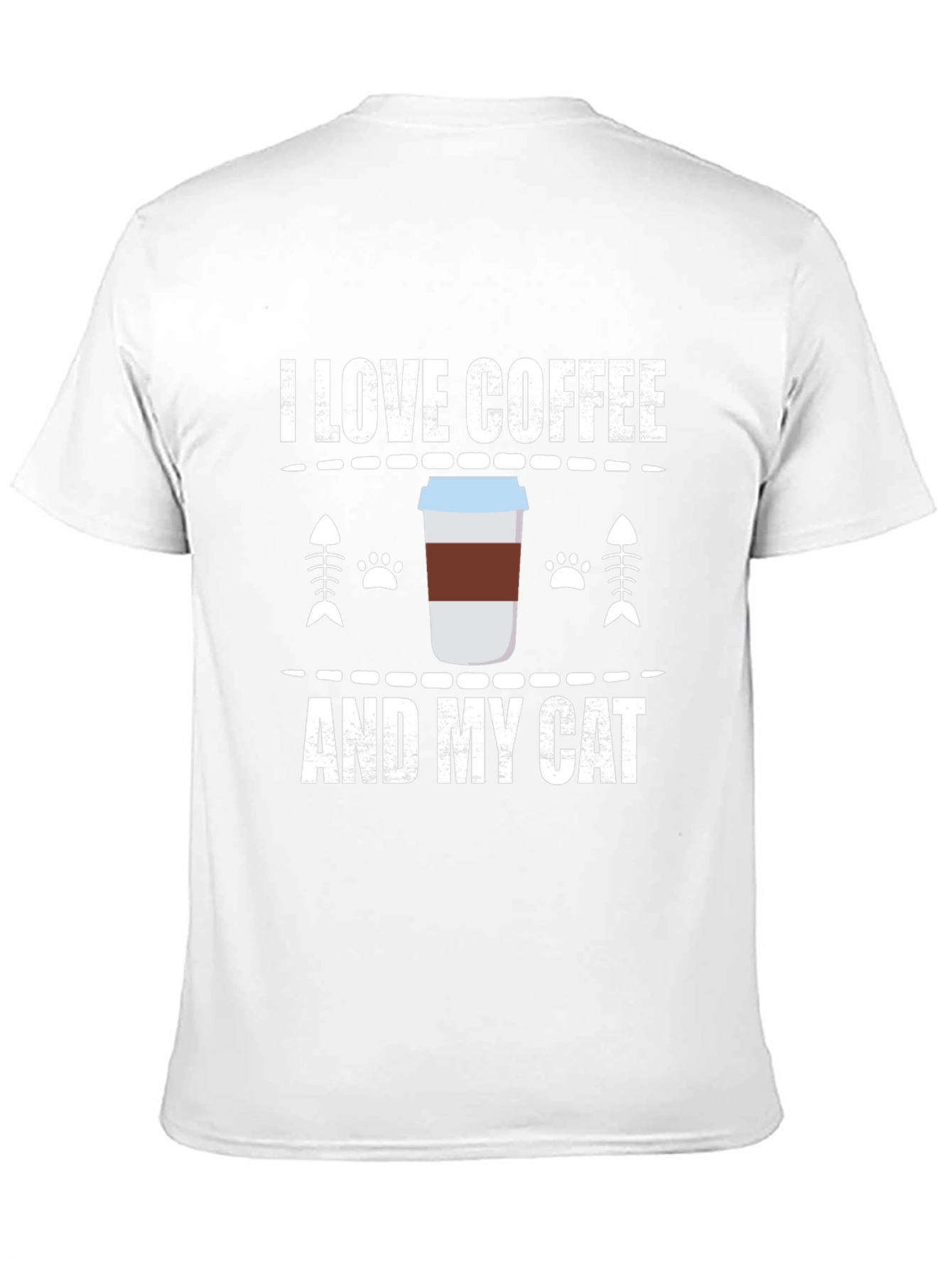 Coffee & Cat Lover T-Shirt