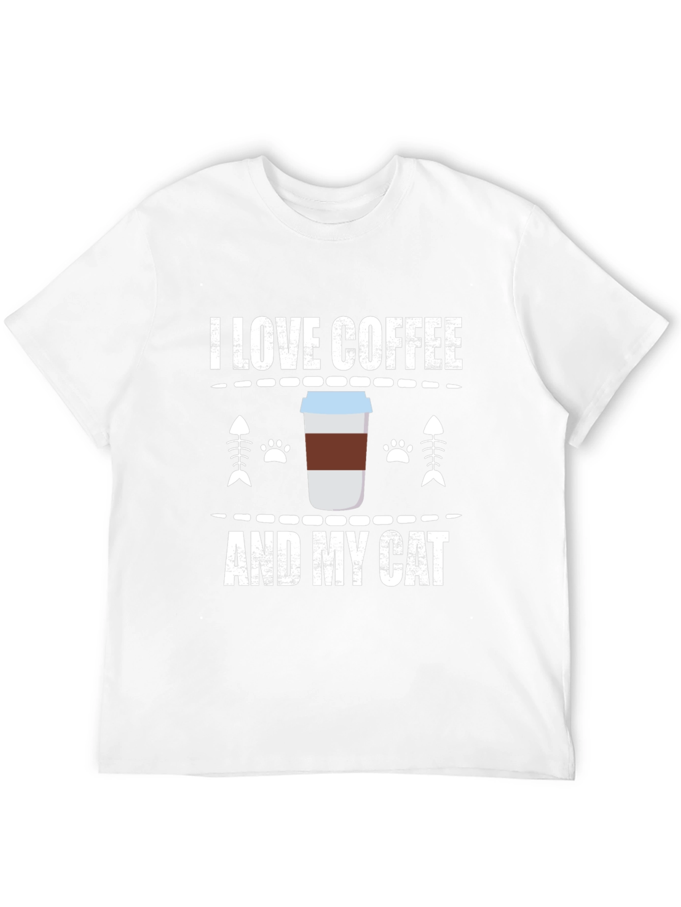 Coffee & Cat Lover T-Shirt