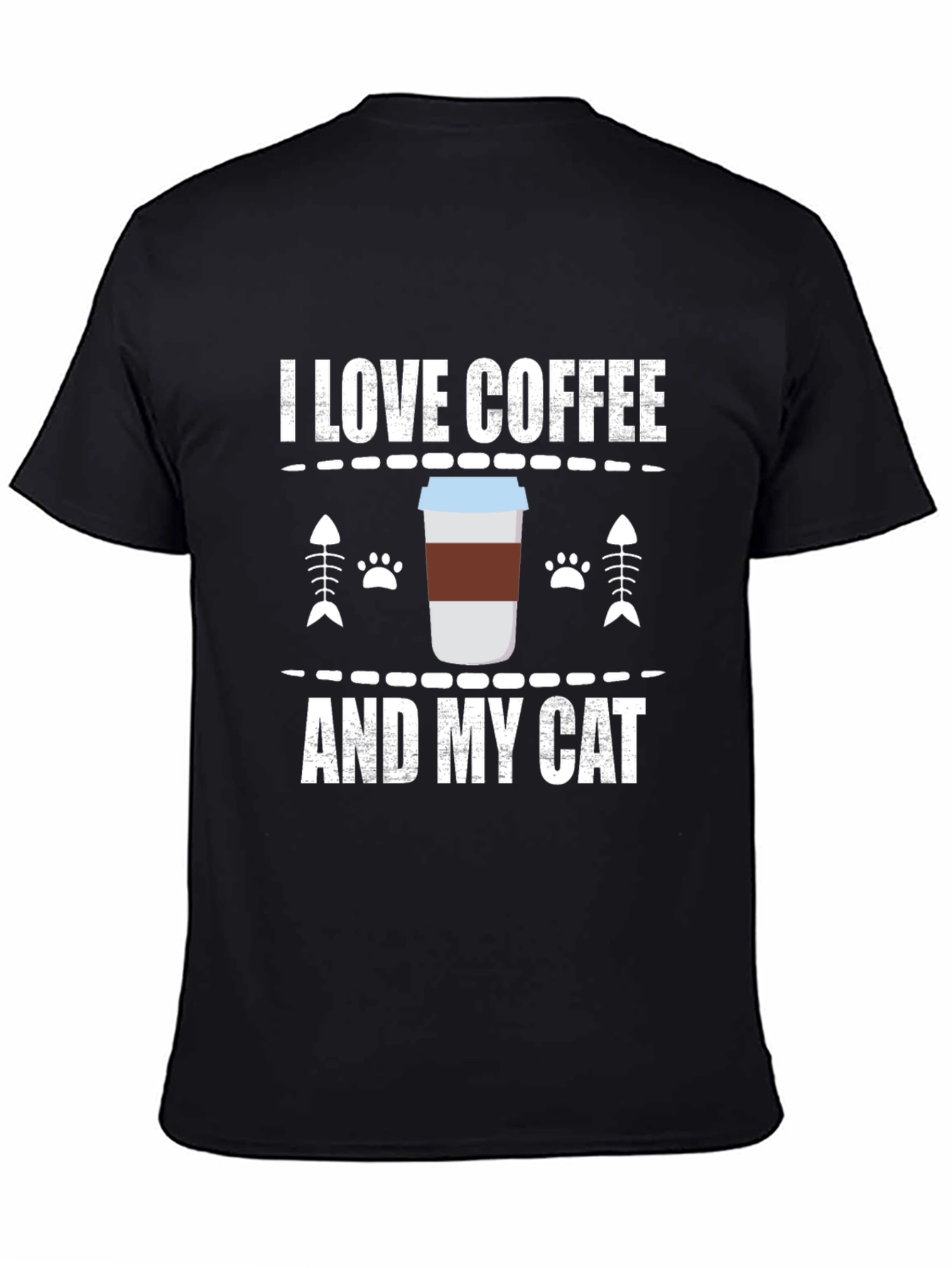 Coffee & Cat Lover T-Shirt