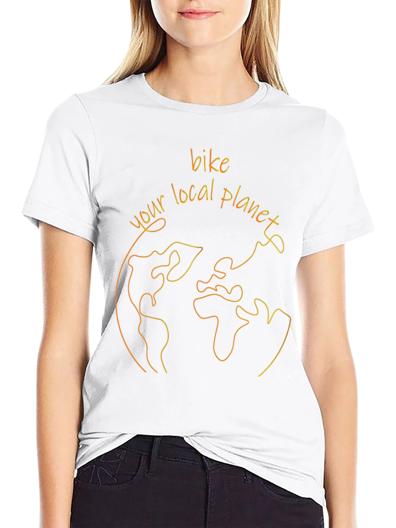 Bike Your Local Planet T-Shirt