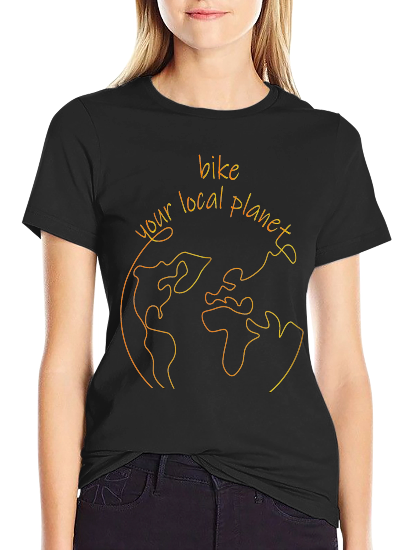 Bike Your Local Planet T-Shirt