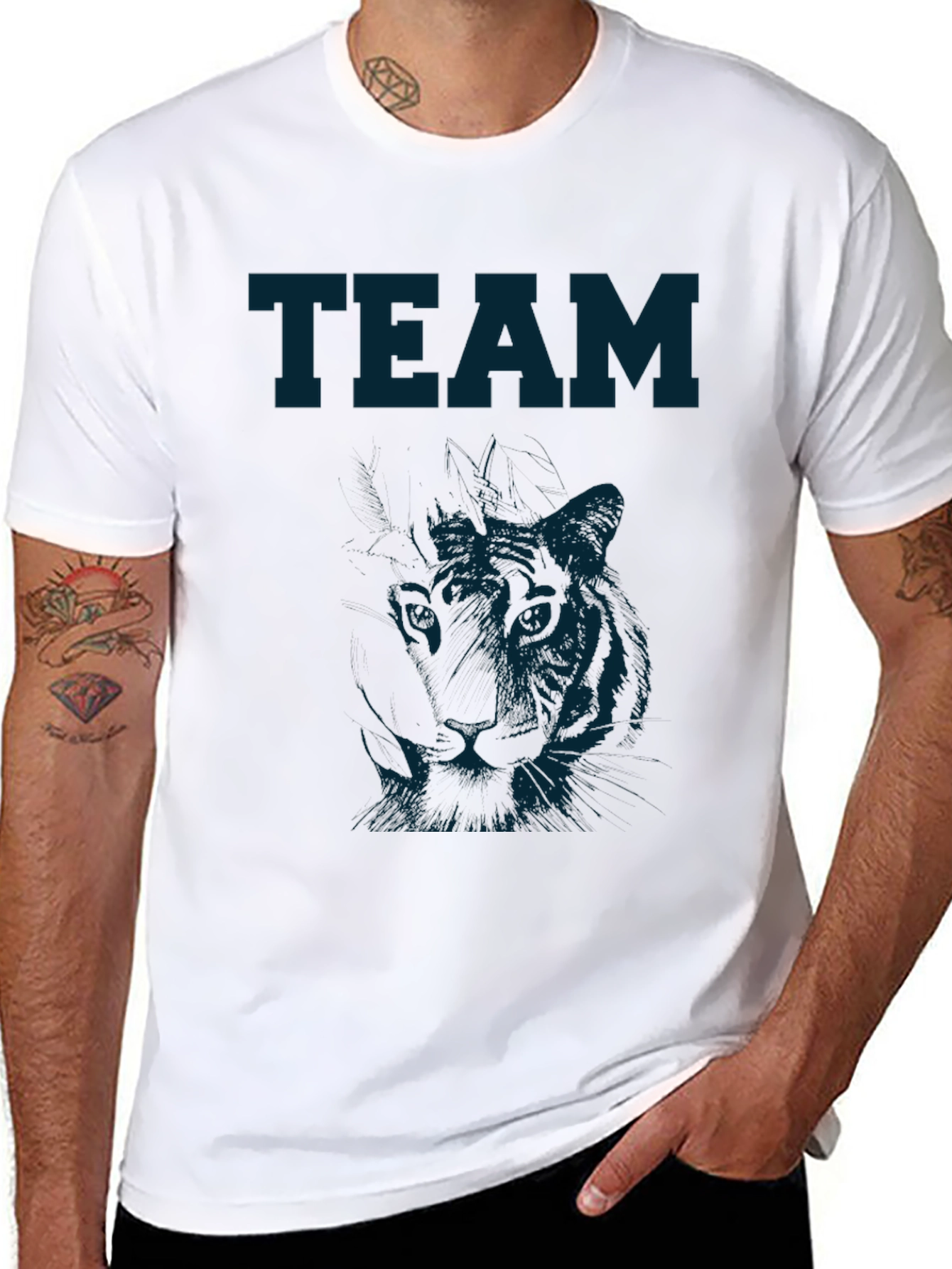 Team Tiger Graphic T-Shirt