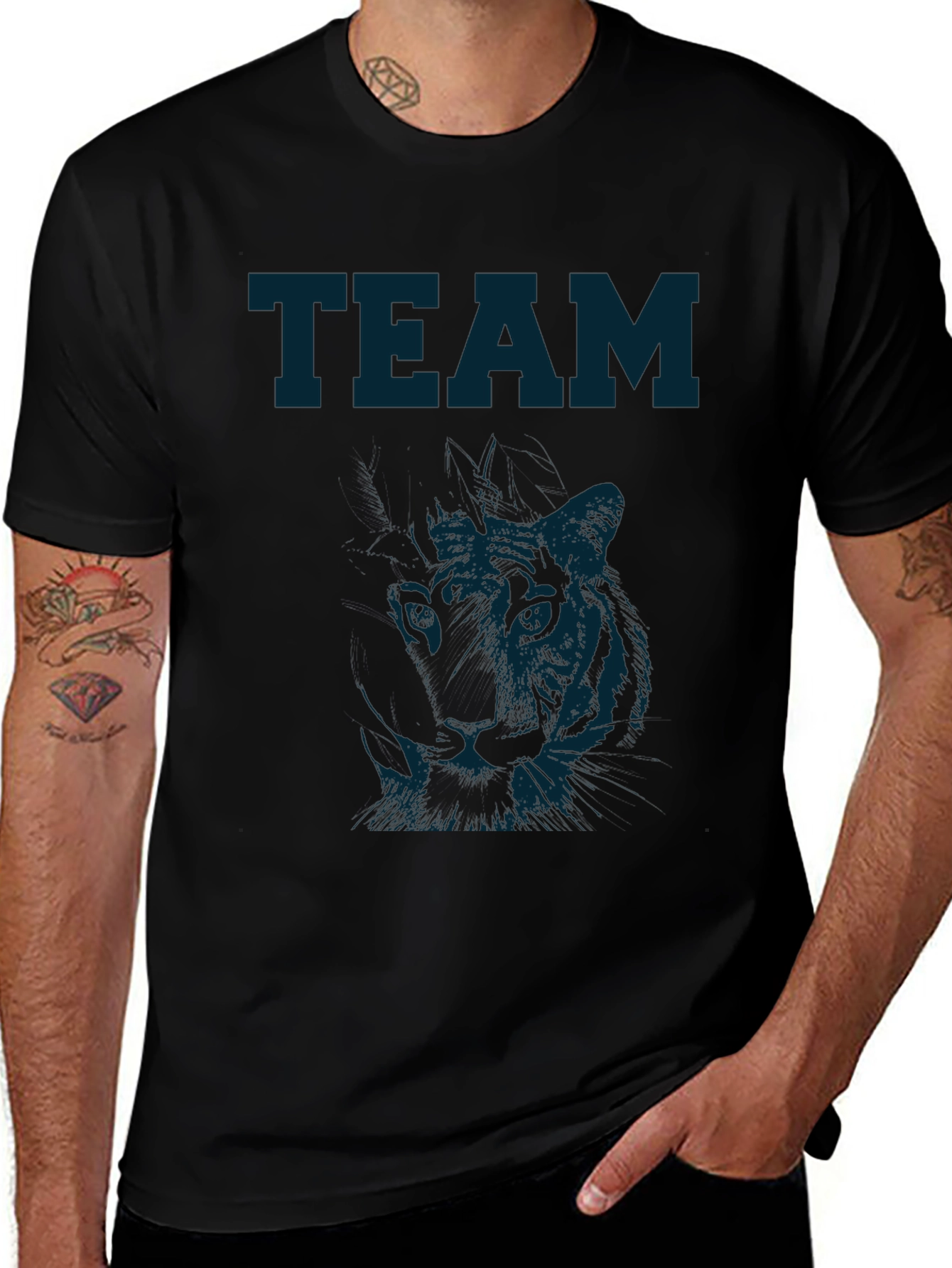 Team Tiger Graphic T-Shirt