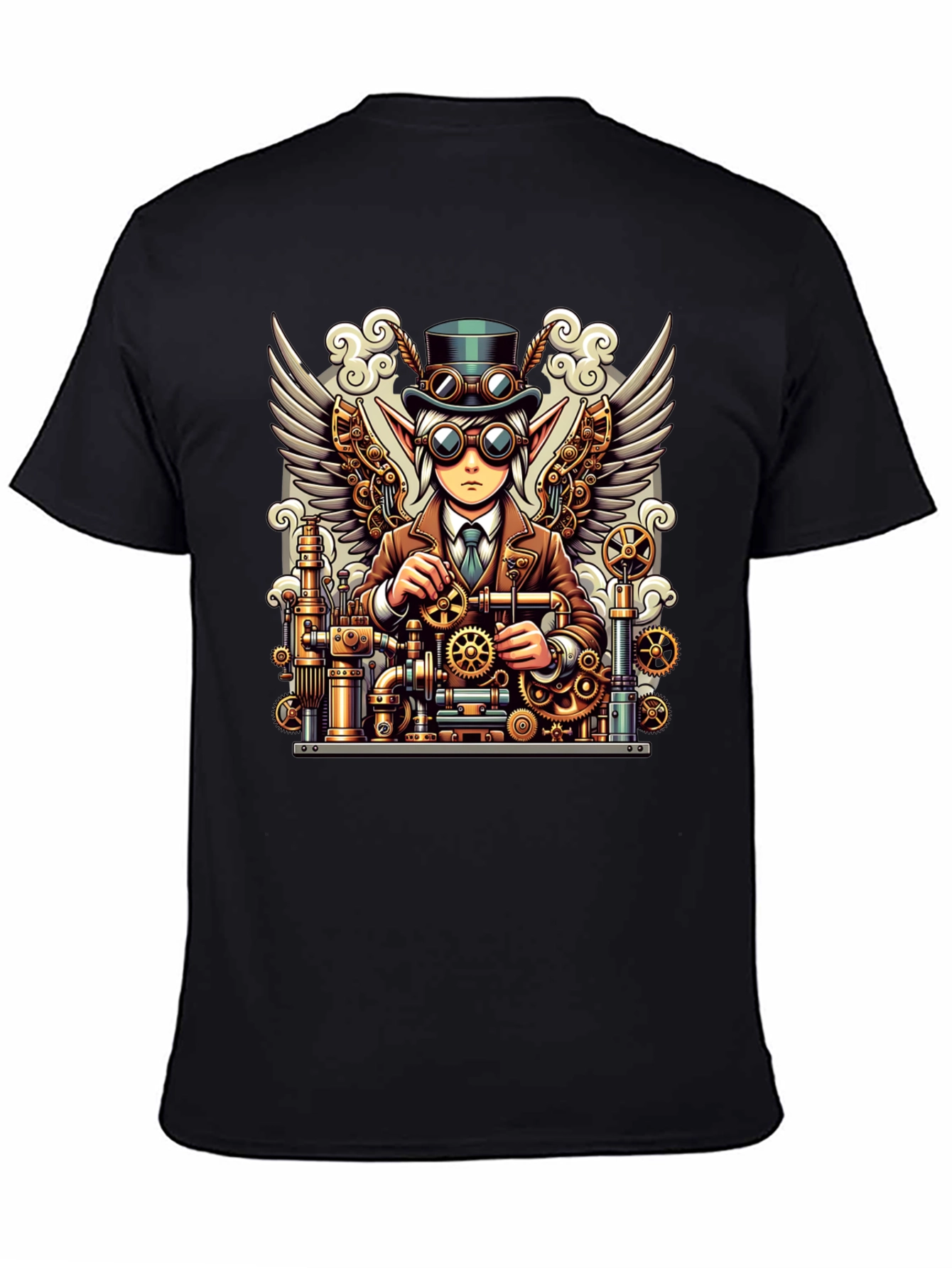 Steampunk Engineer Elf T-Shirt