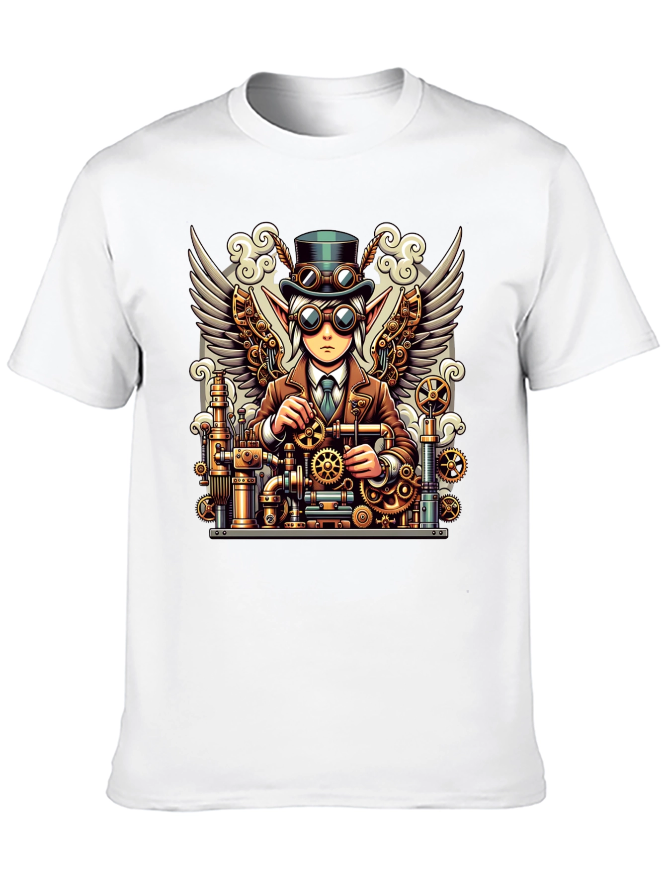 Steampunk Engineer Elf T-Shirt