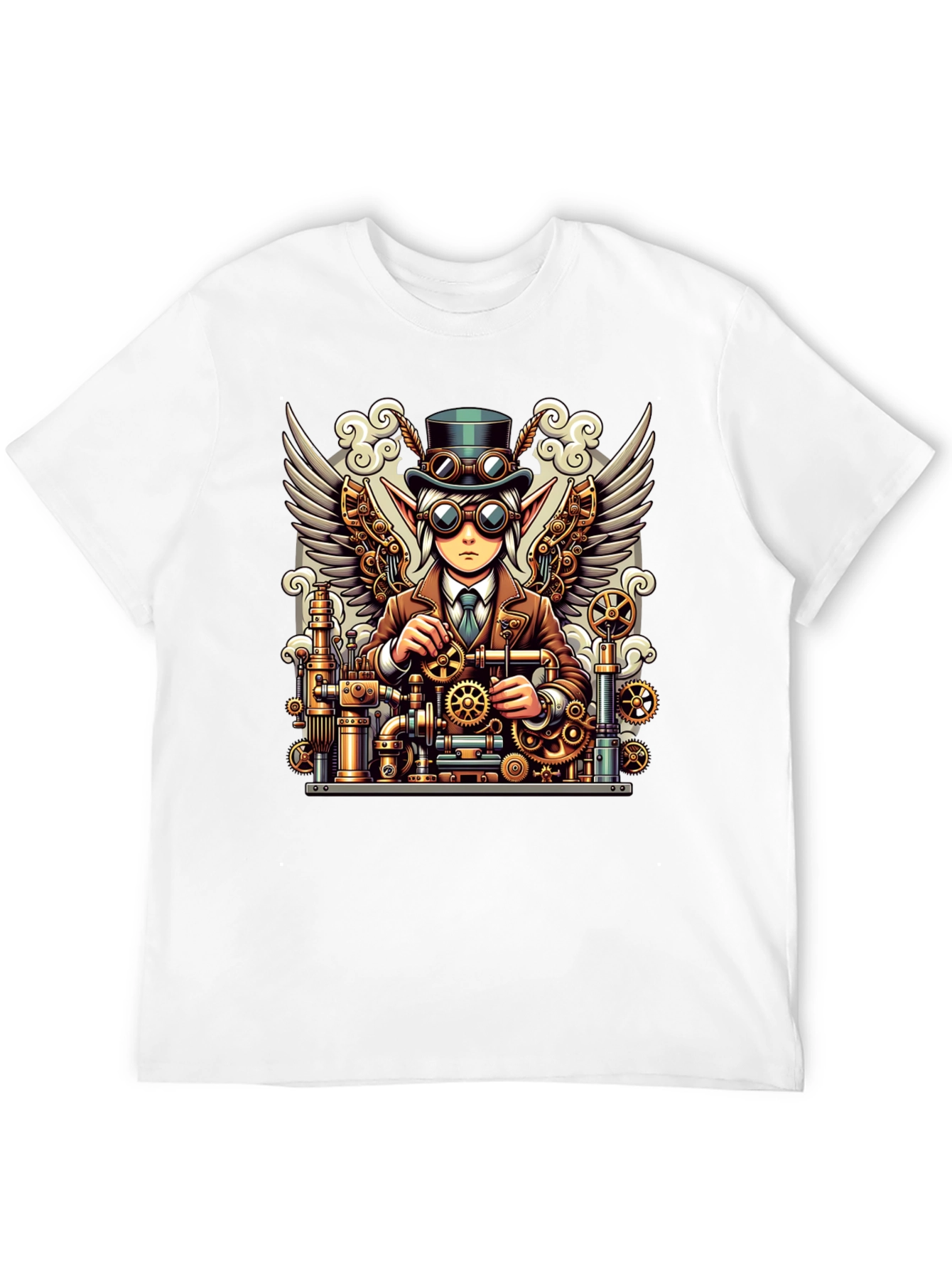 Steampunk Engineer Elf T-Shirt