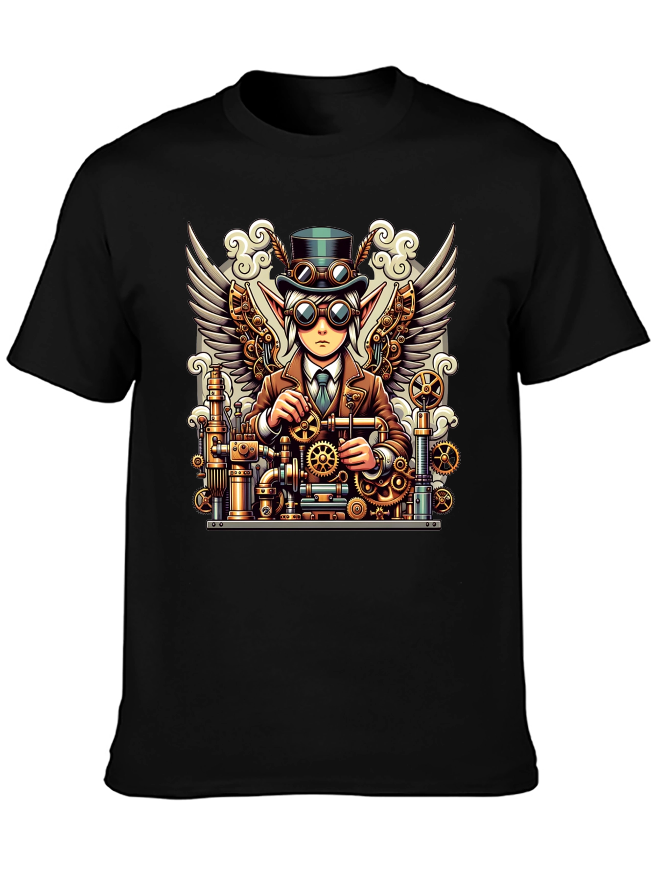 Steampunk Engineer Elf T-Shirt