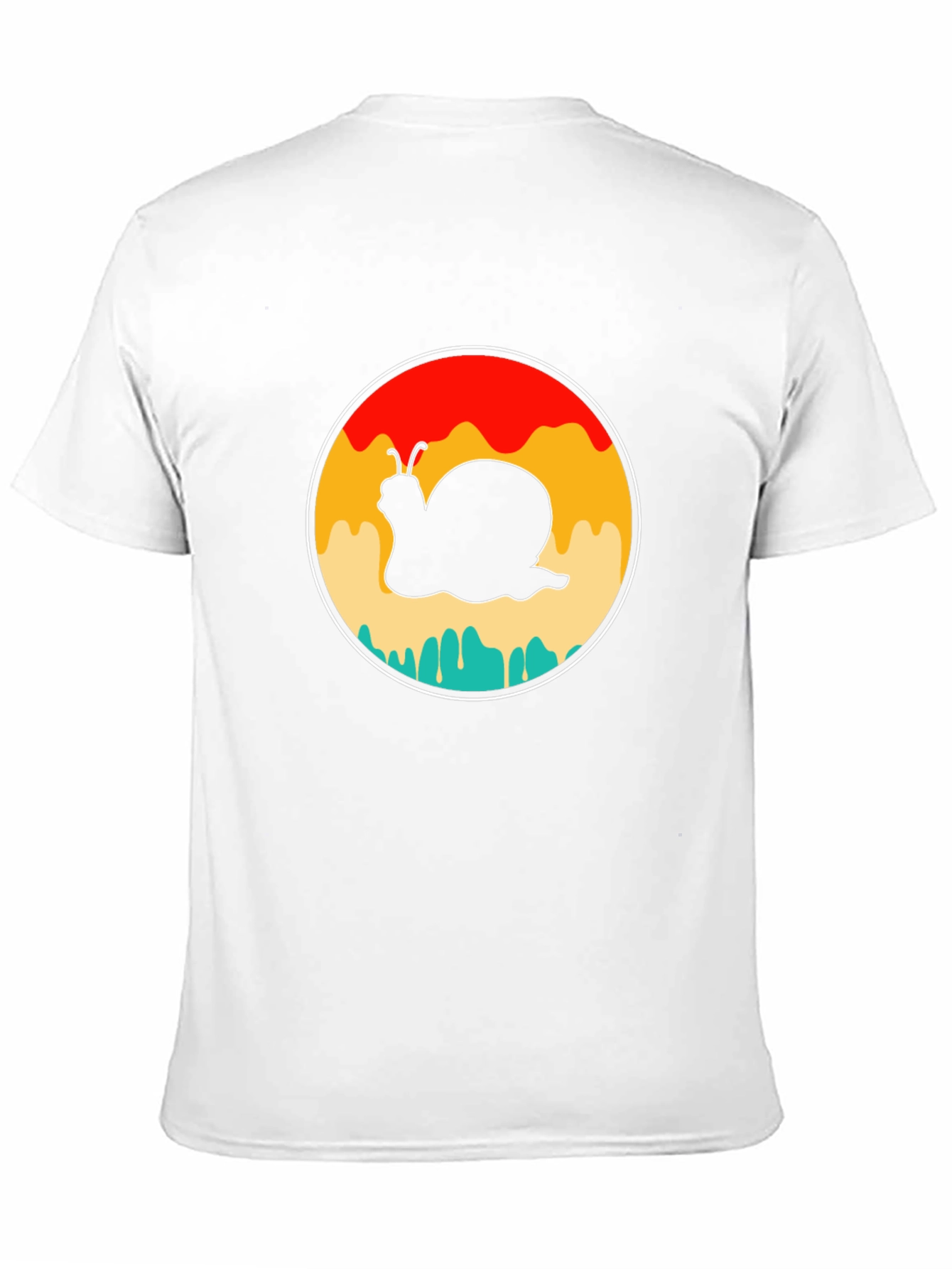 Retro Snail Graphic Tee - Stylish Black T-Shirt