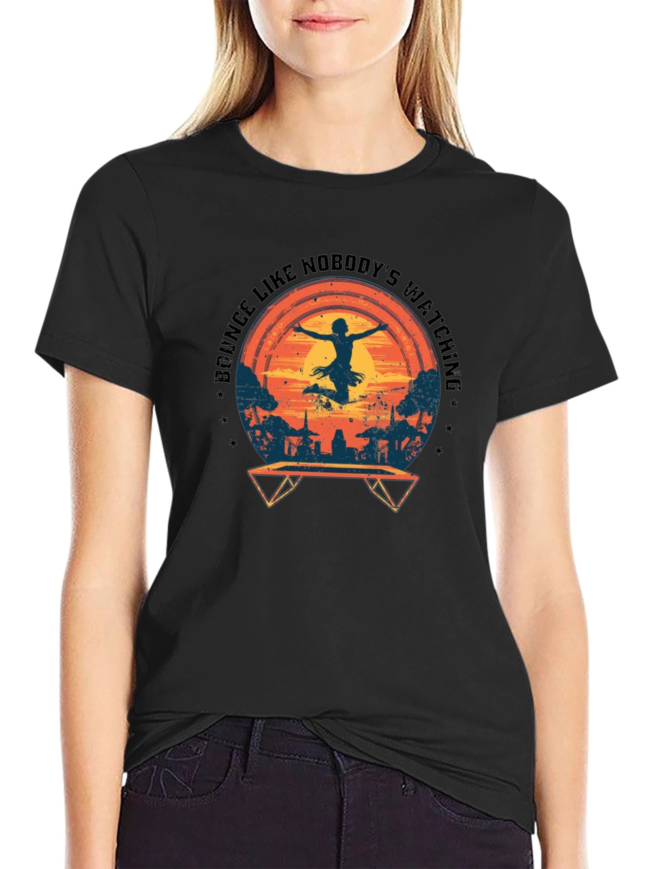Bounce Like Nobodys Watching T-Shirt