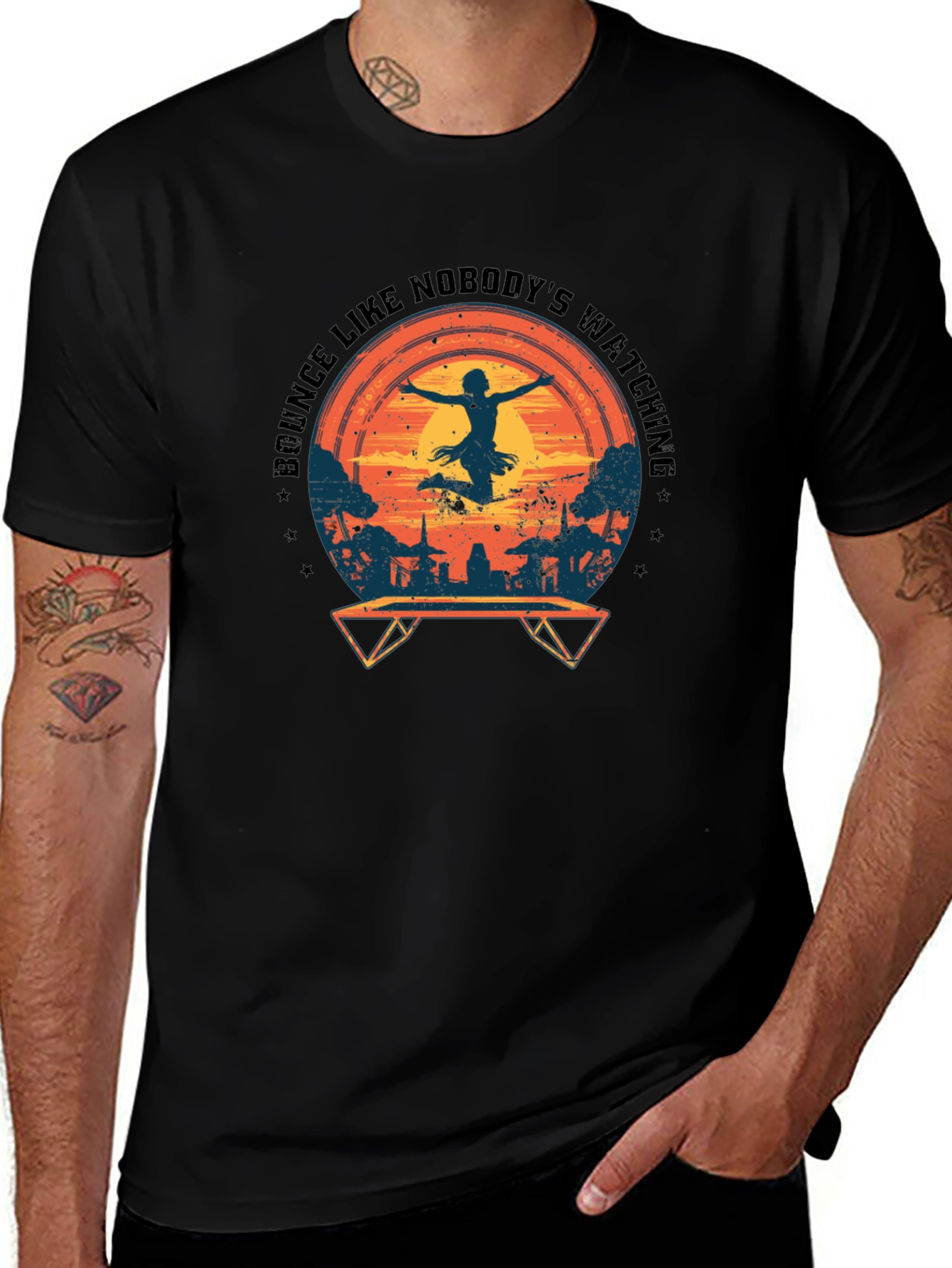 Bounce Like Nobodys Watching T-Shirt