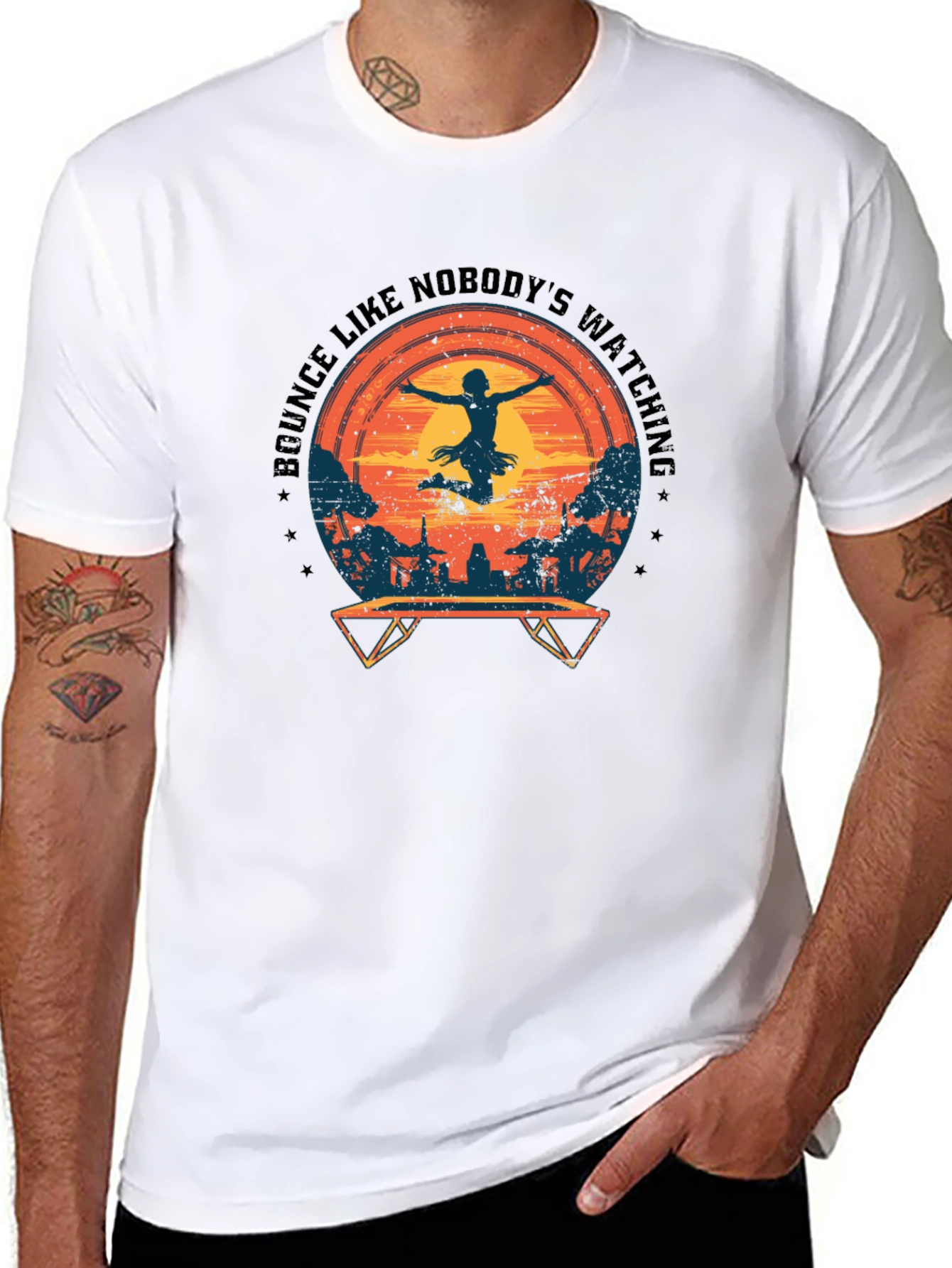 Bounce Like Nobodys Watching T-Shirt