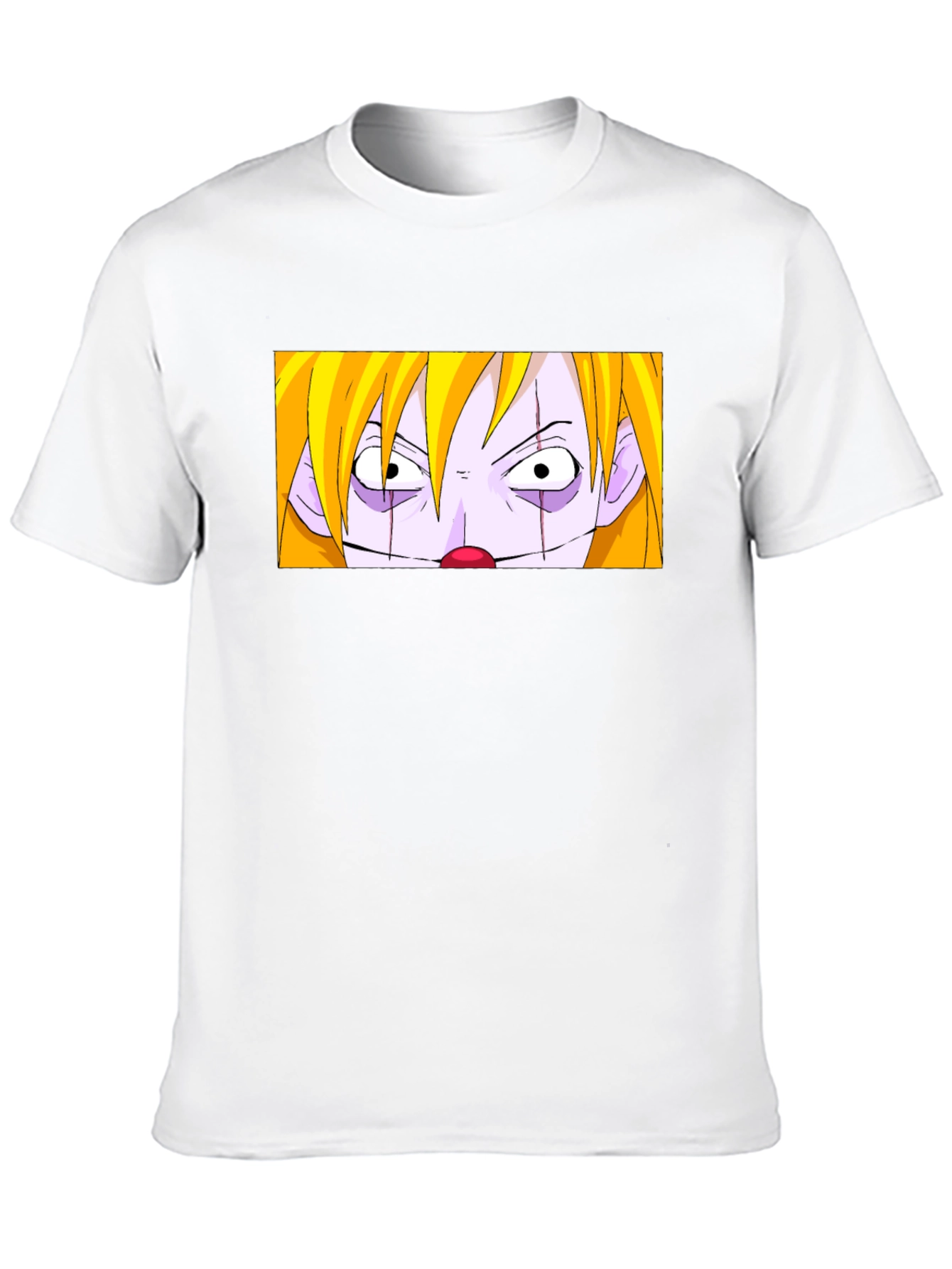 Anime Clown T-Shirt - Mens Black Tee