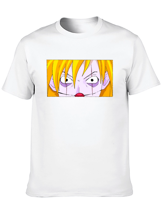 Anime Clown T-Shirt - Mens Black Tee