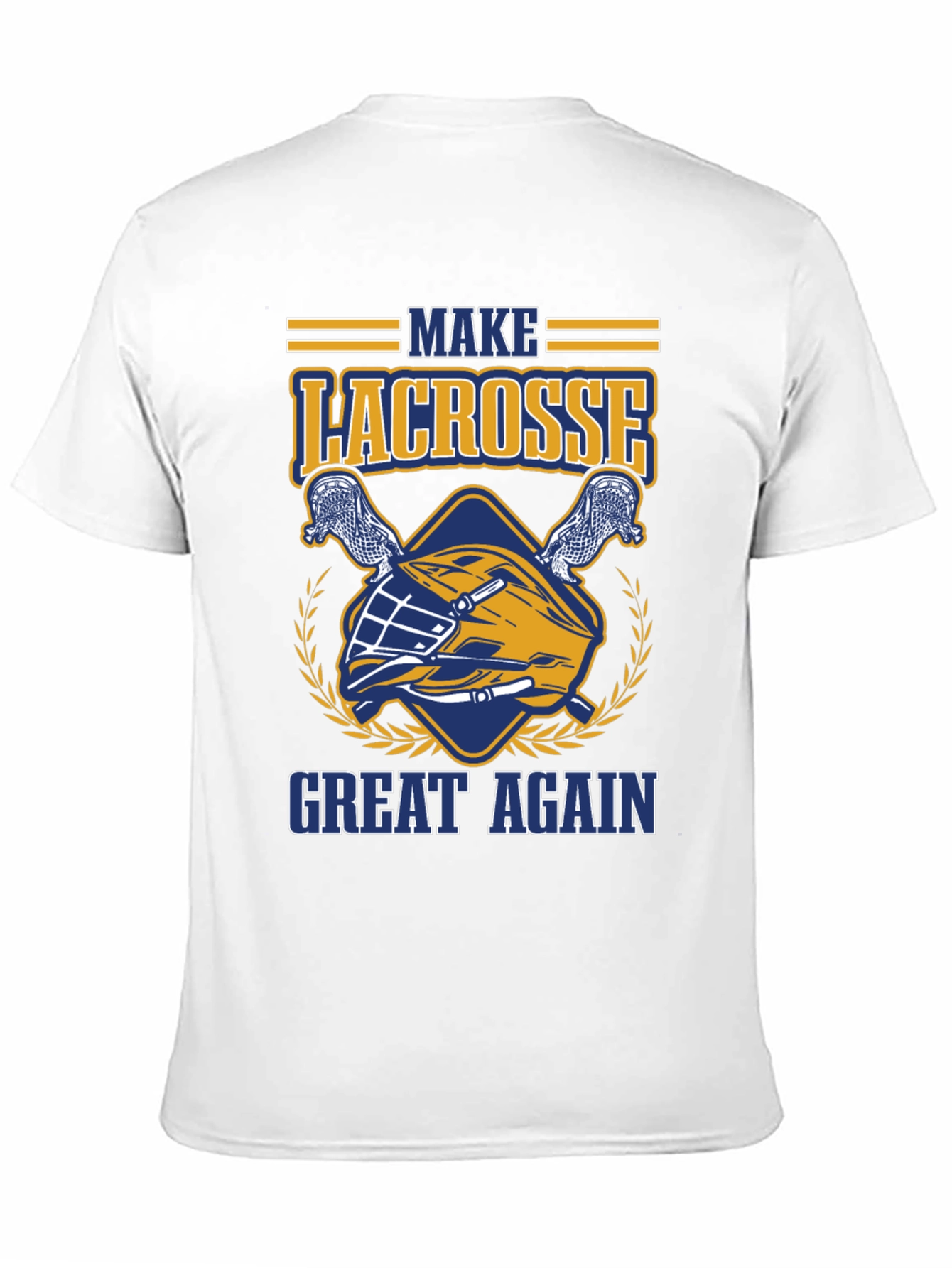 Lacrosse Graphic Tee - Make Lacrosse Great Again T-Shirt