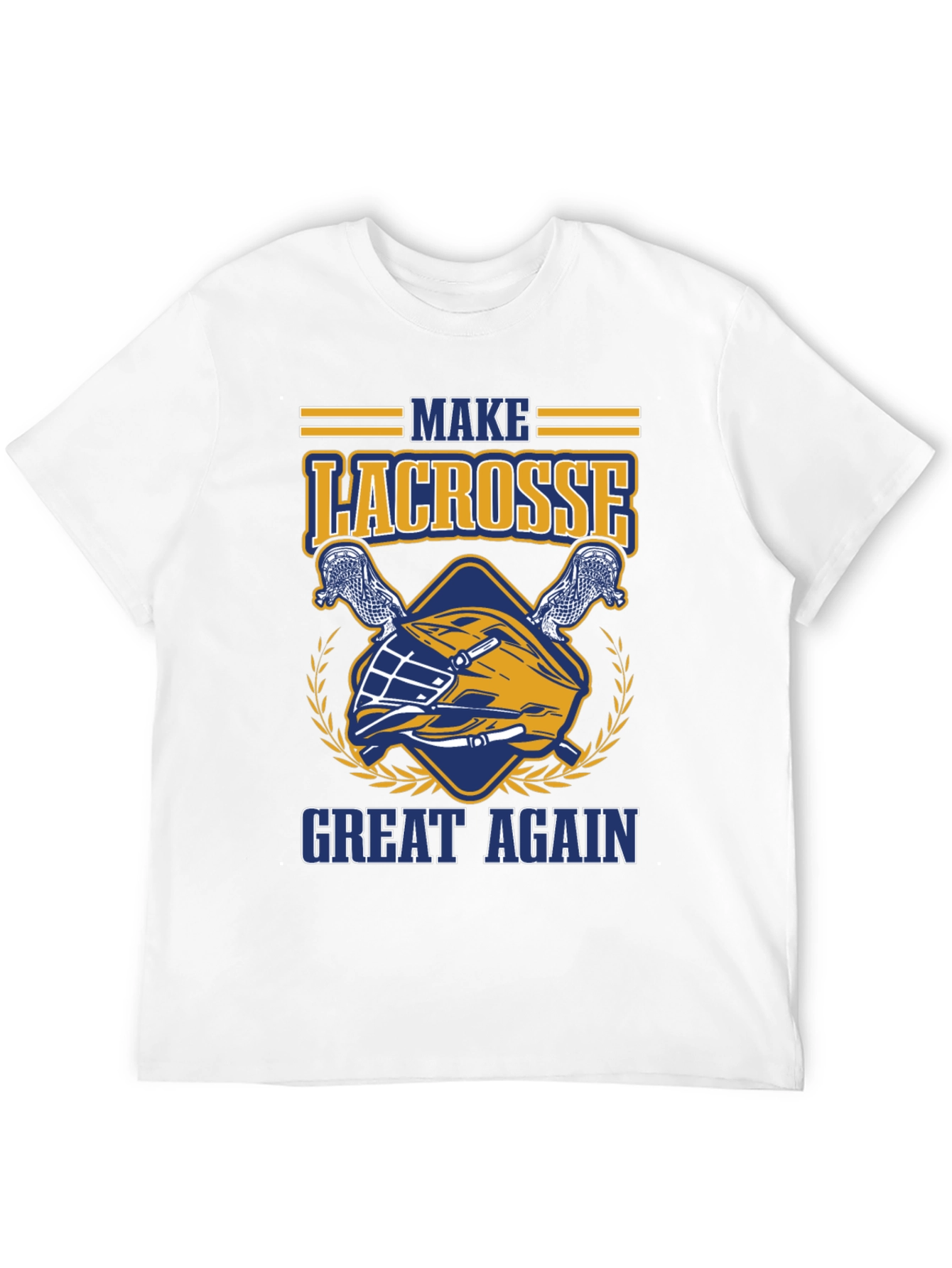 Lacrosse Graphic Tee - Make Lacrosse Great Again T-Shirt