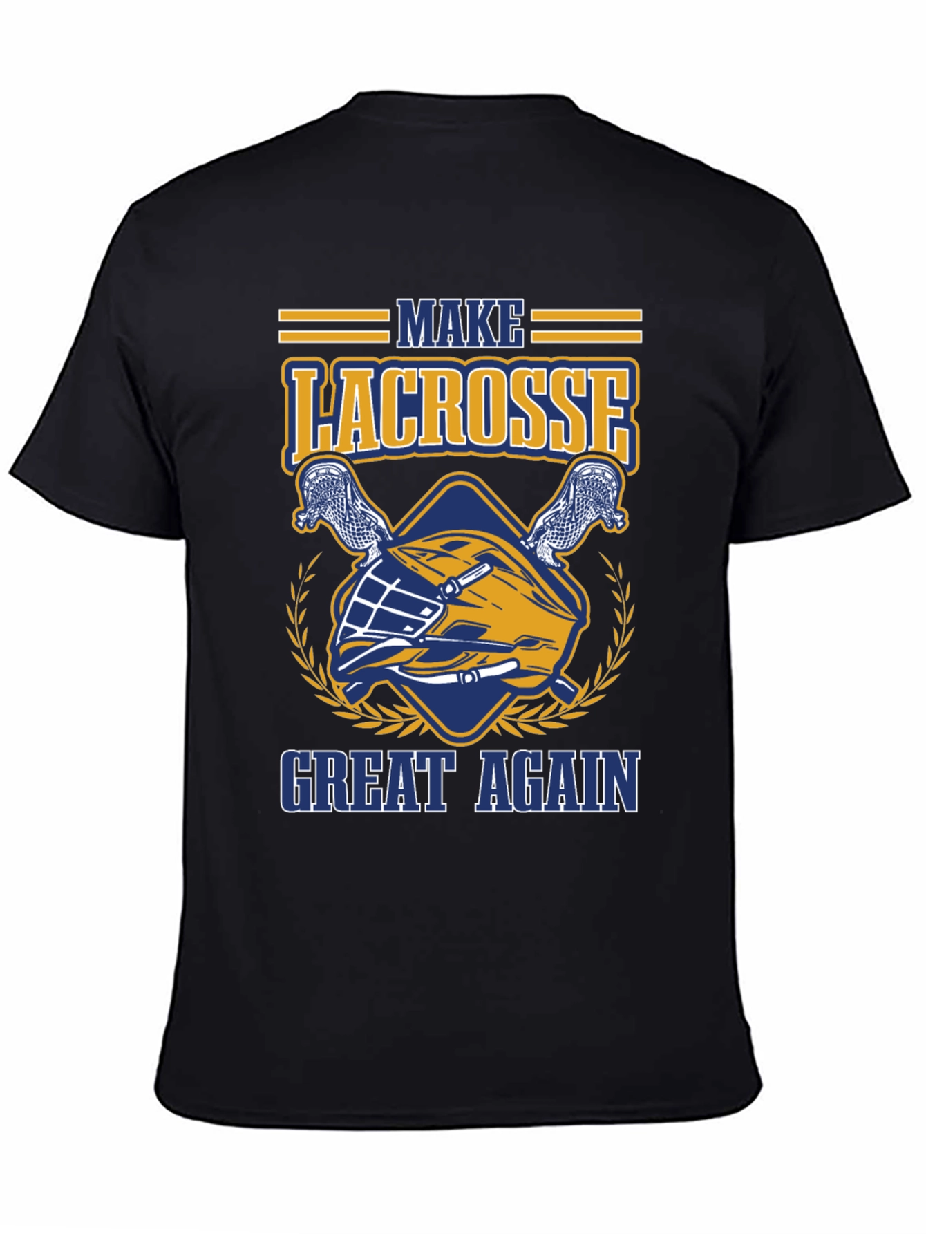 Lacrosse Graphic Tee - Make Lacrosse Great Again T-Shirt