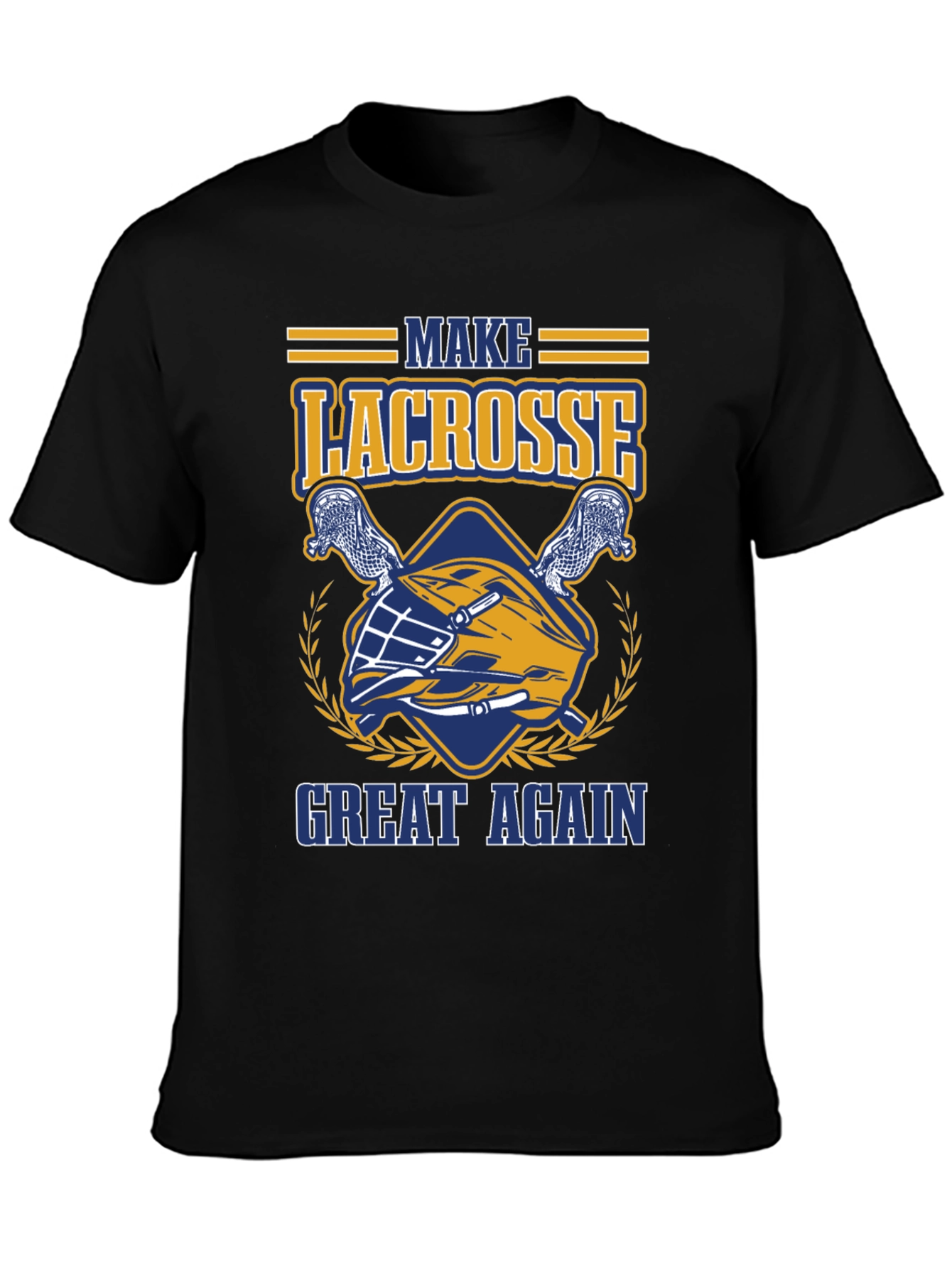 Lacrosse Graphic Tee - Make Lacrosse Great Again T-Shirt