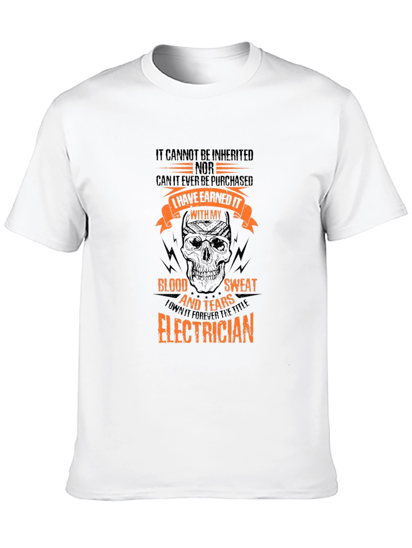 Electrician Earned It T-Shirt