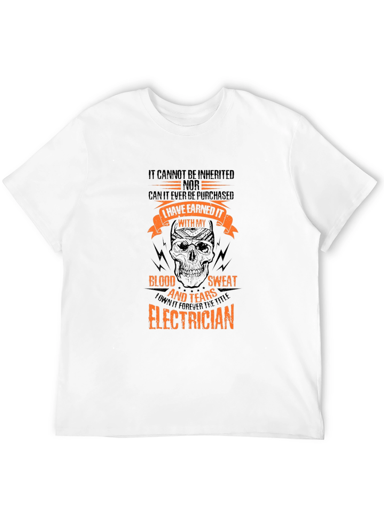 Electrician Earned It T-Shirt