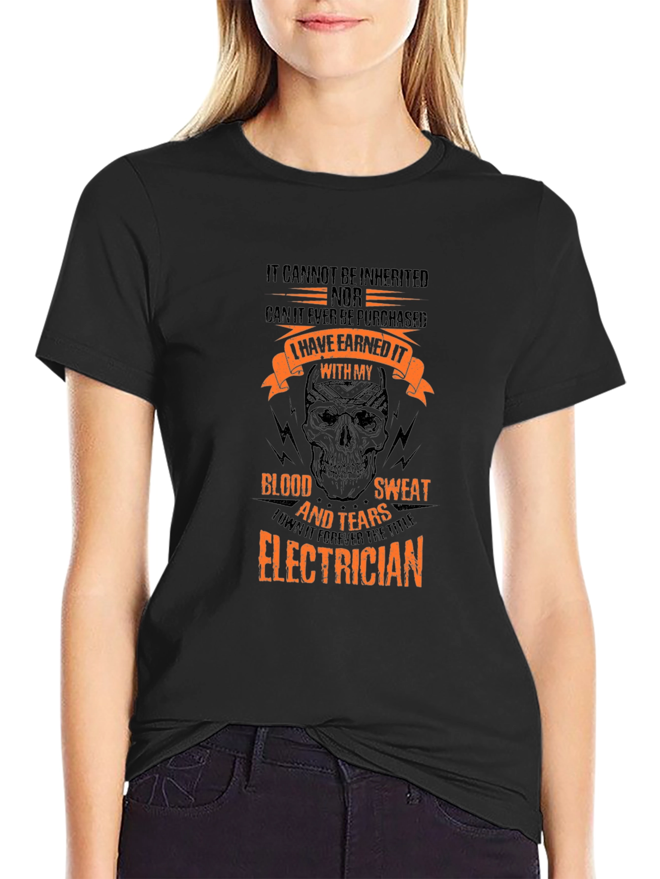 Electrician Earned It T-Shirt