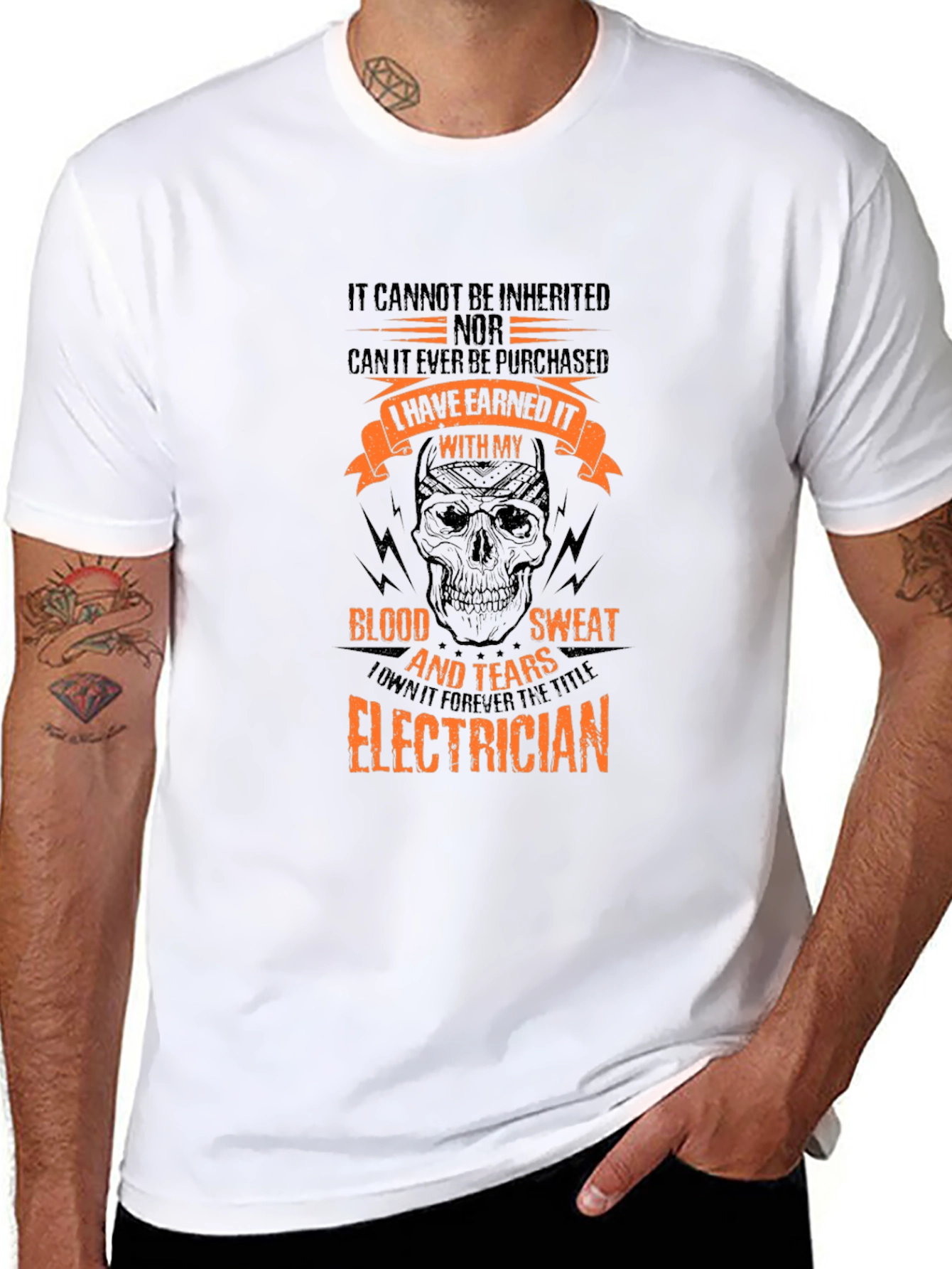 Electrician Earned It T-Shirt