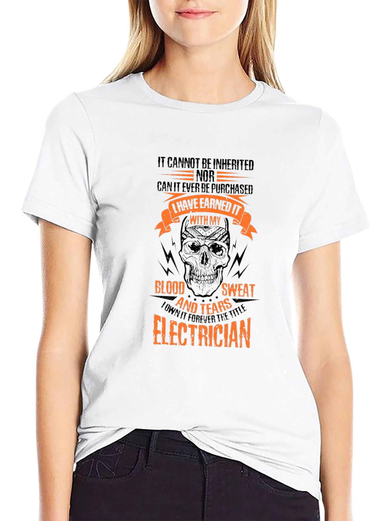 Electrician Earned It T-Shirt