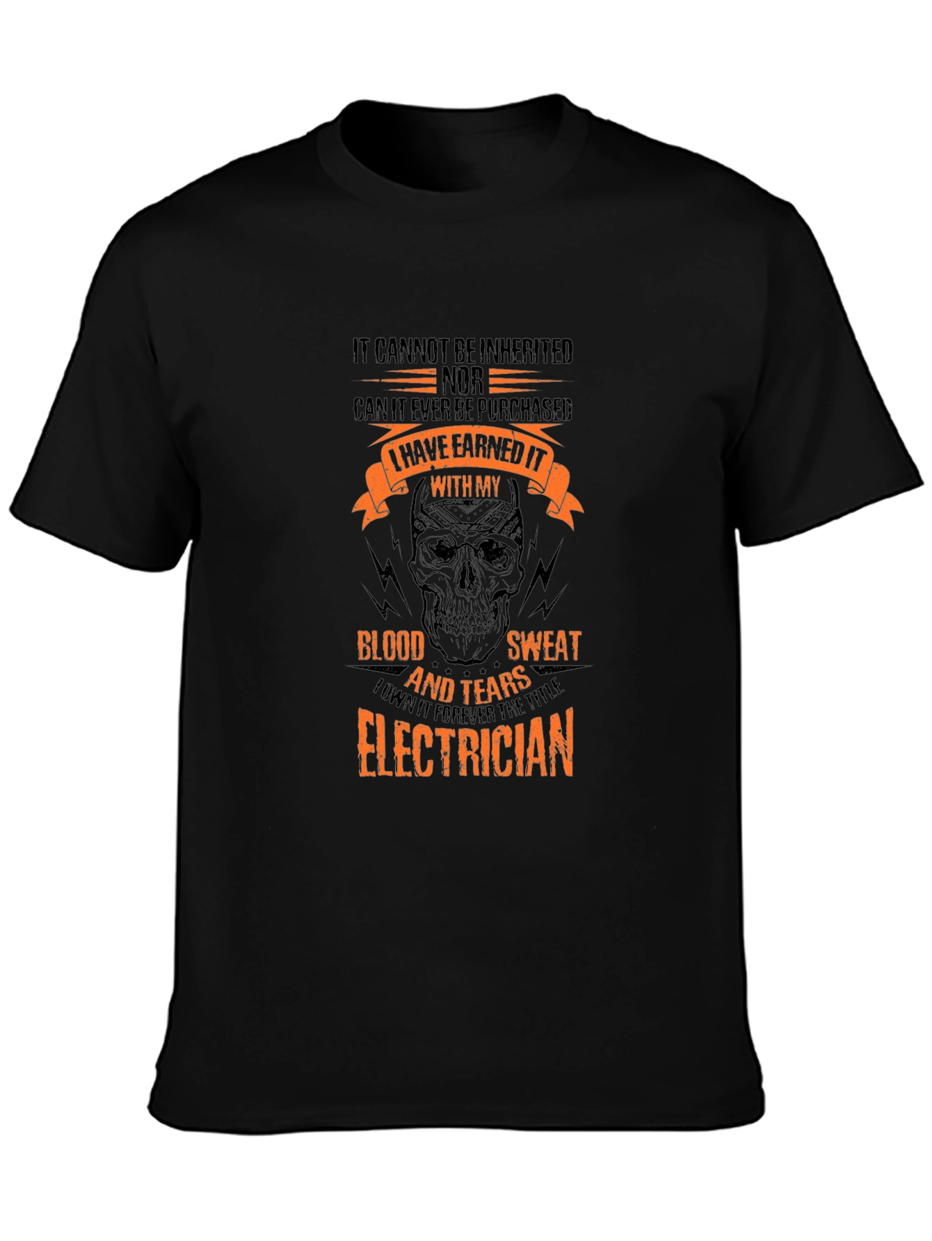 Electrician Earned It T-Shirt