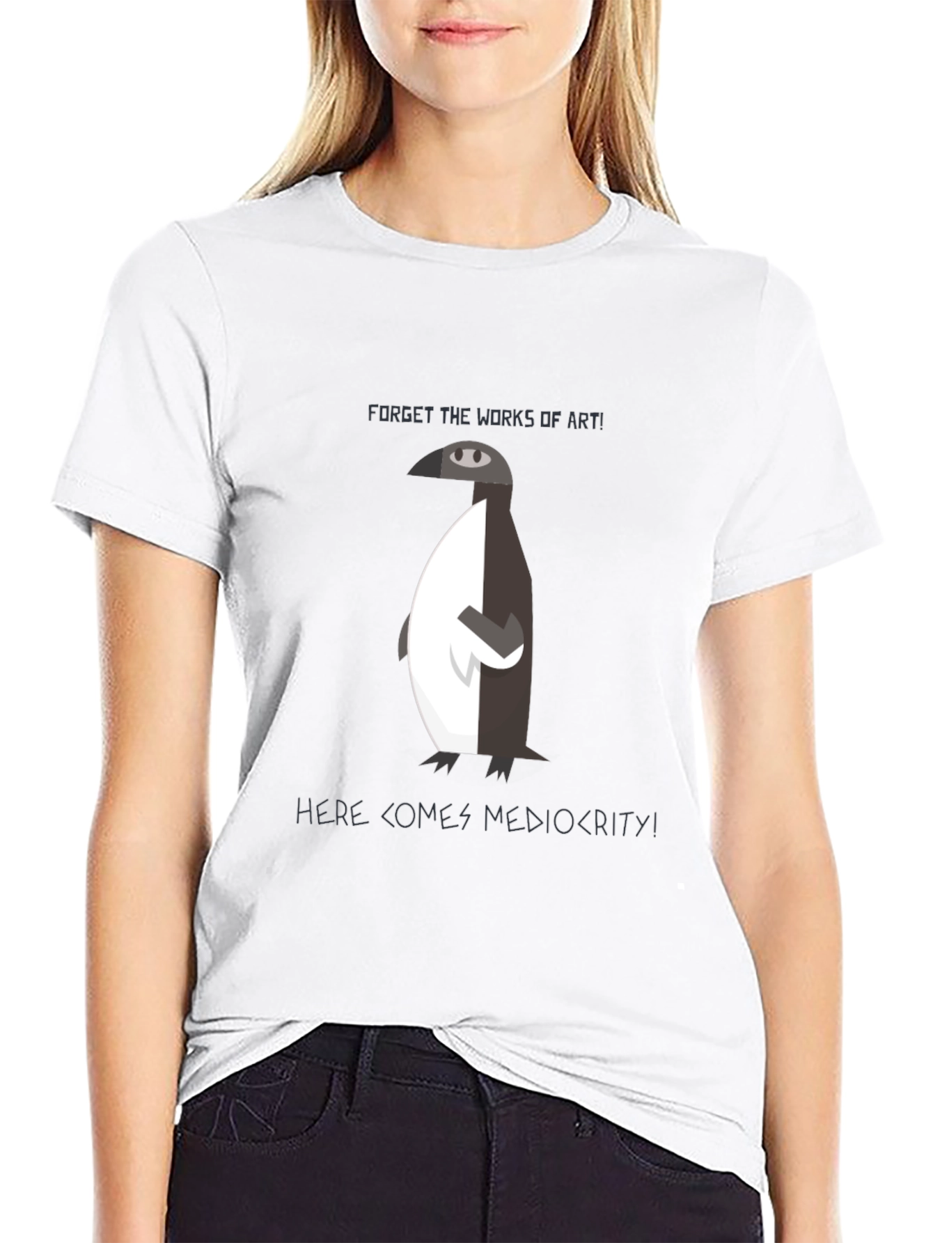 Forget Art Embrace Mediocrity T-Shirt