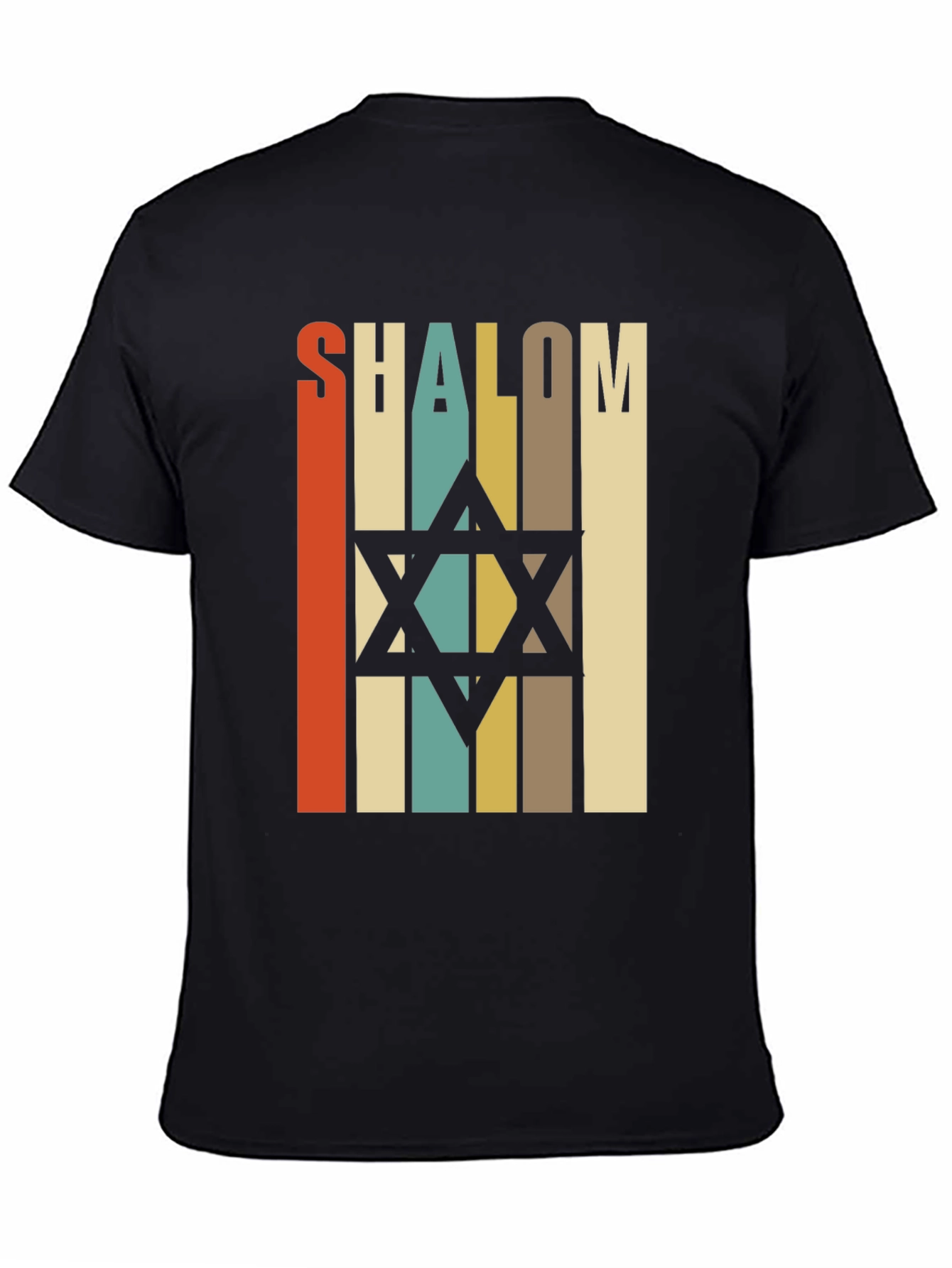 Shalom Star of David Retro T-Shirt