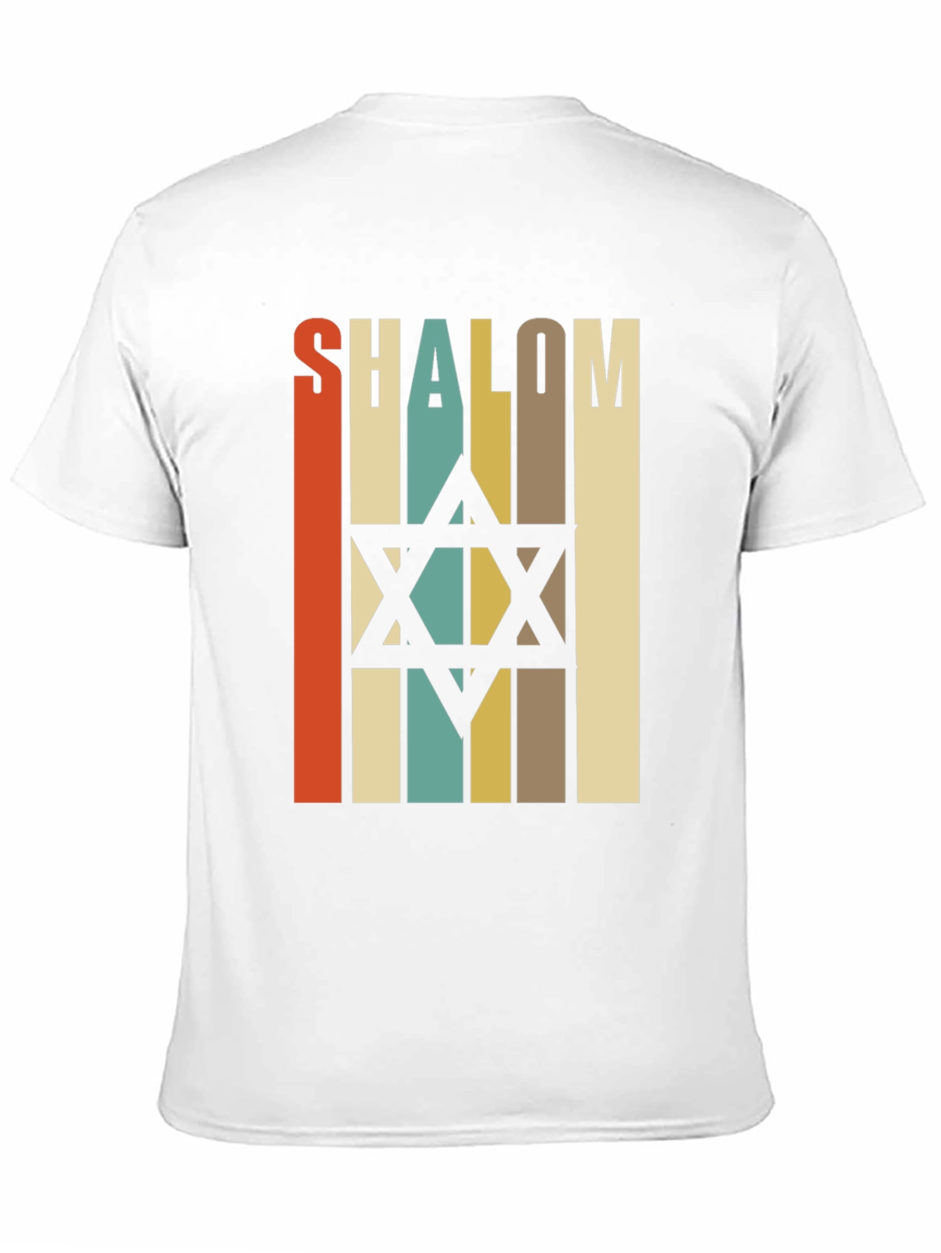 Shalom Star of David Retro T-Shirt