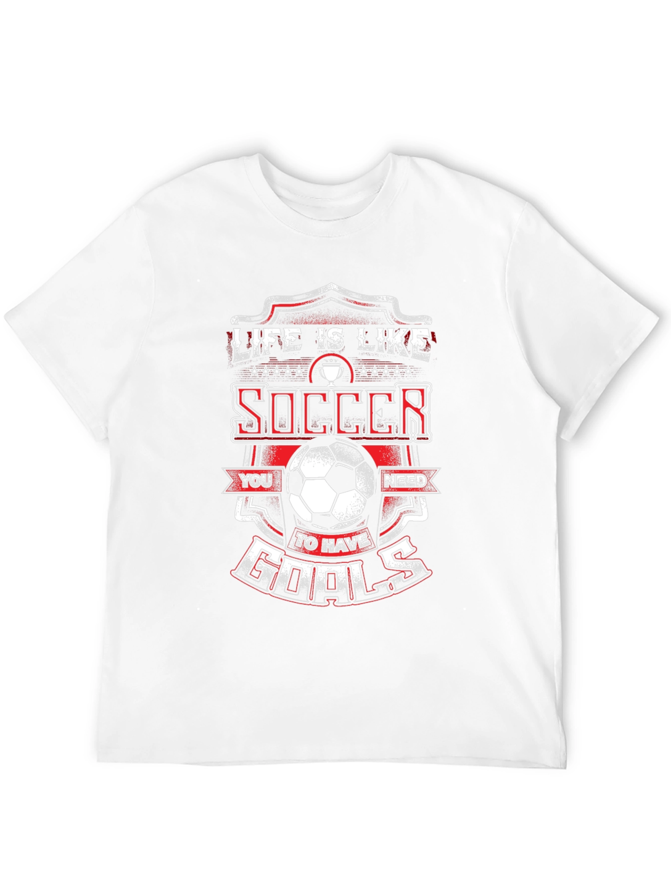Life is Like Soccer Graphic Tee