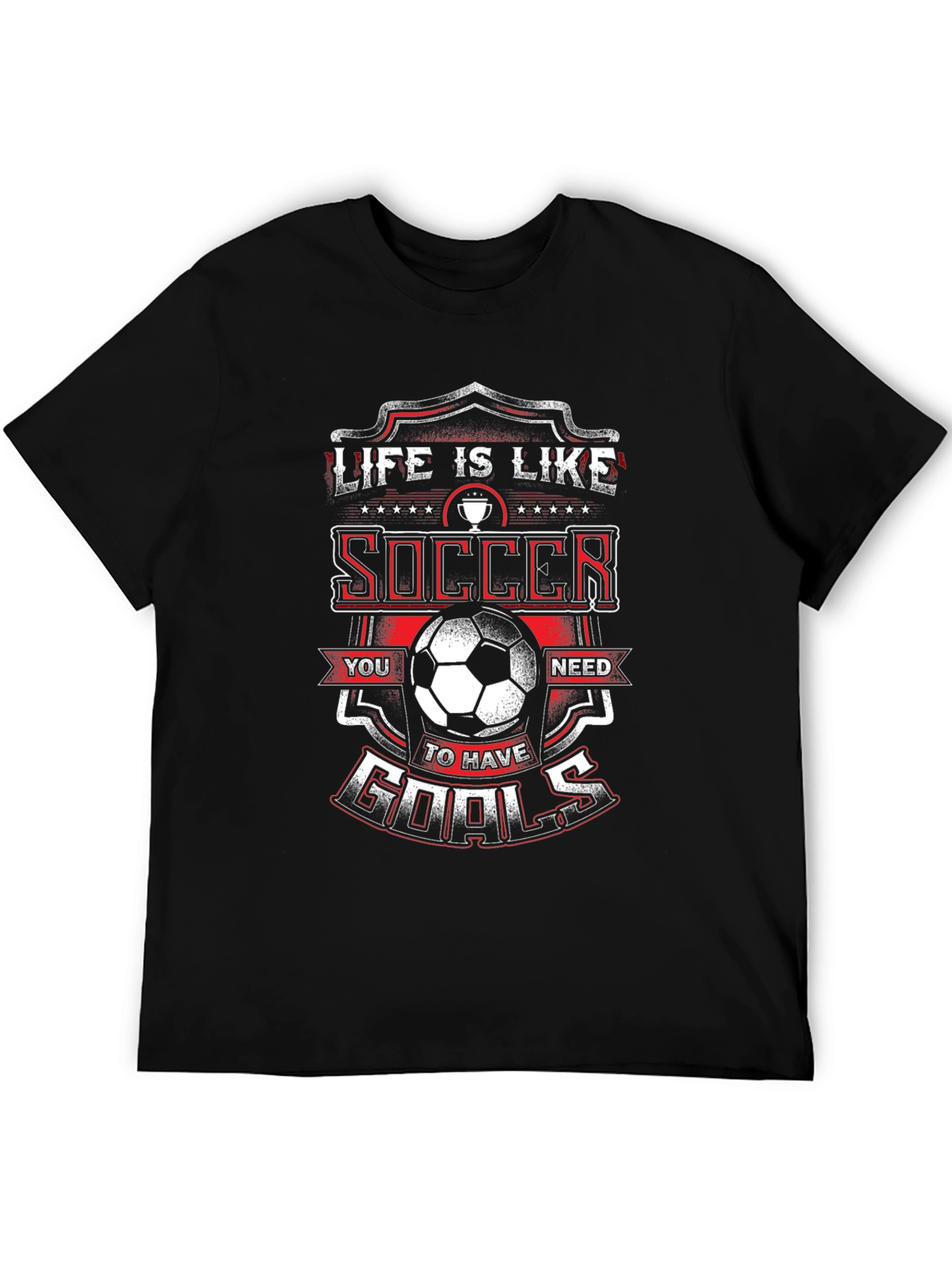 Life is Like Soccer Graphic Tee