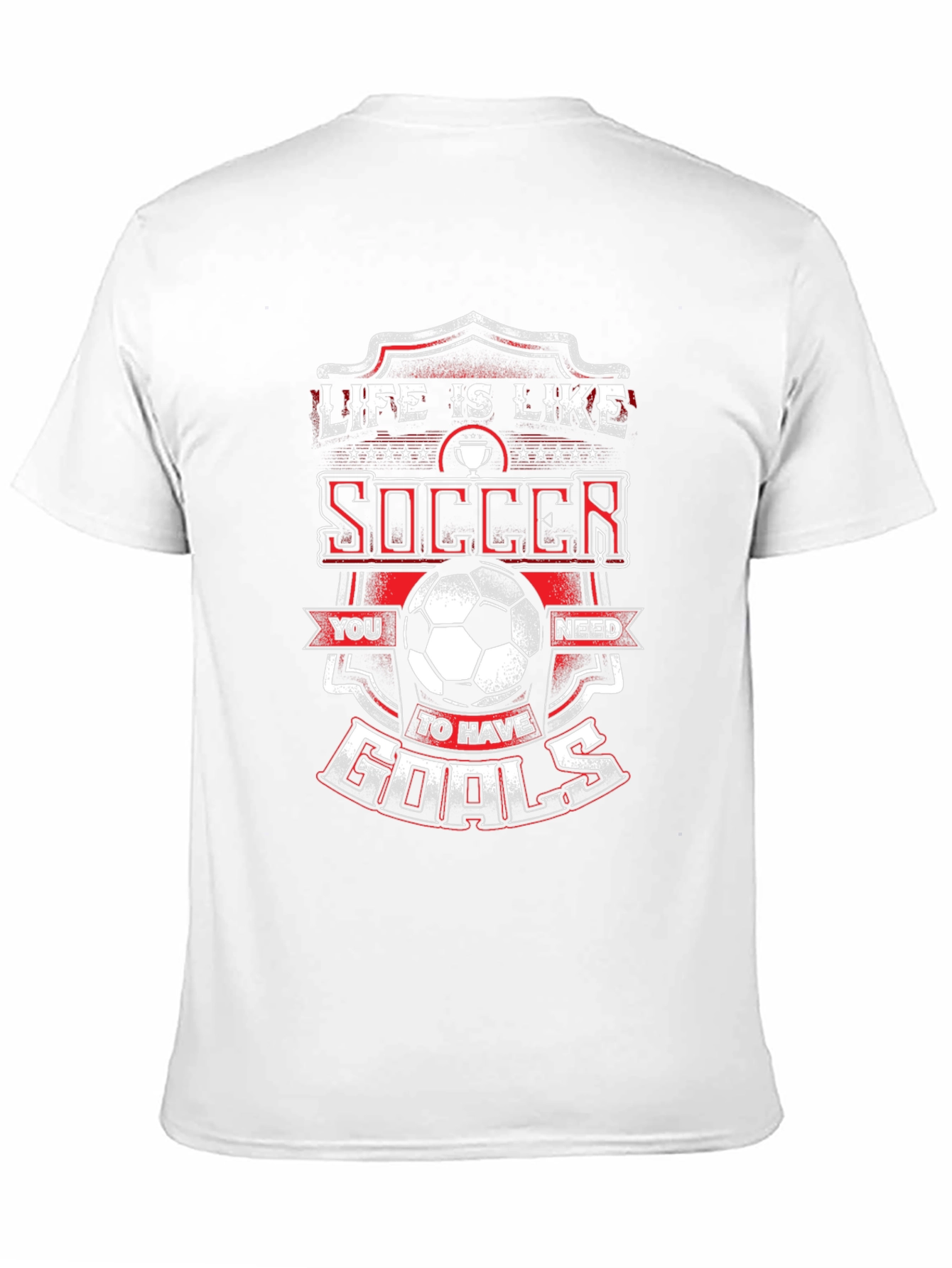 Life is Like Soccer Graphic Tee