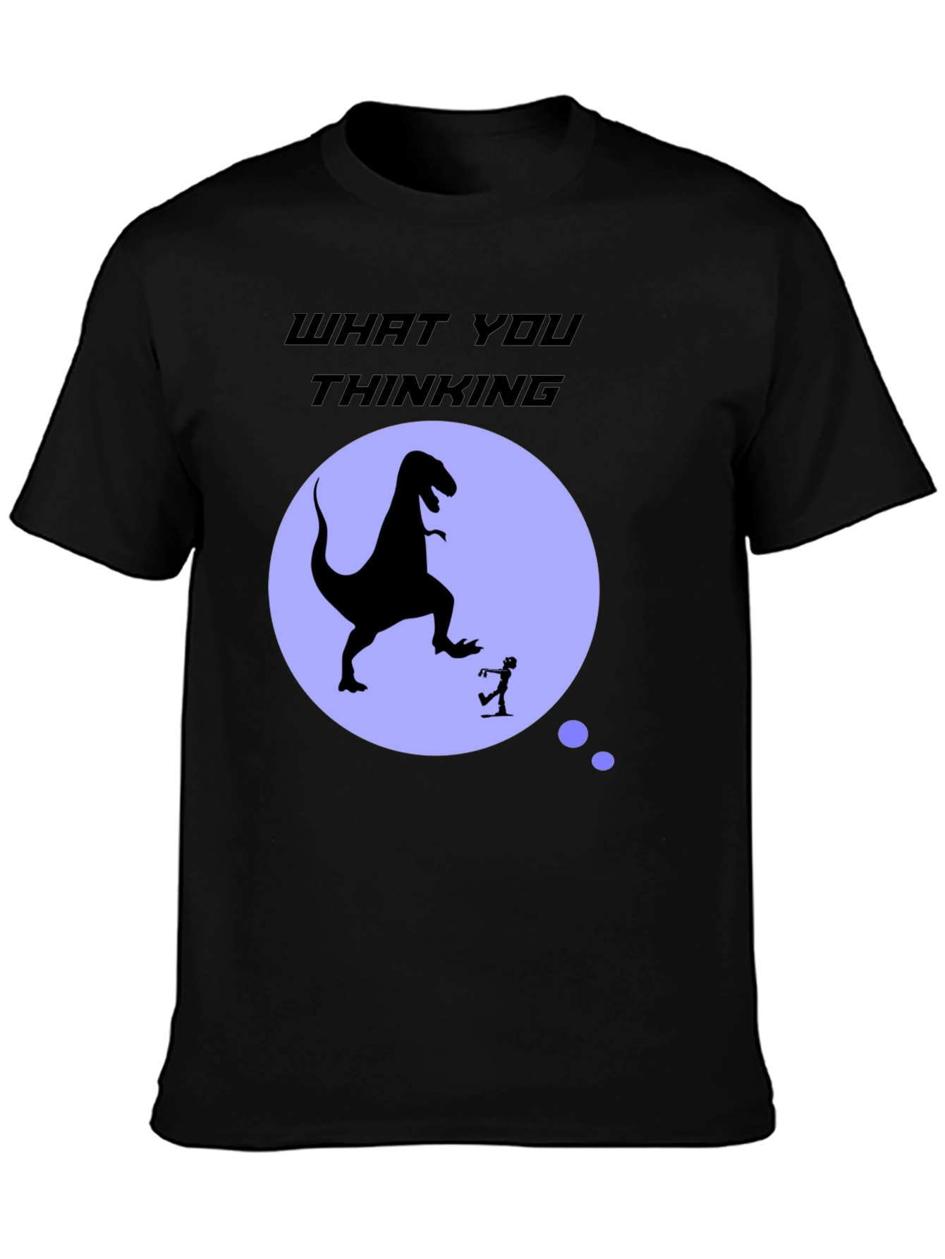 Funny T-Rex What You Thinking Graphic Tee