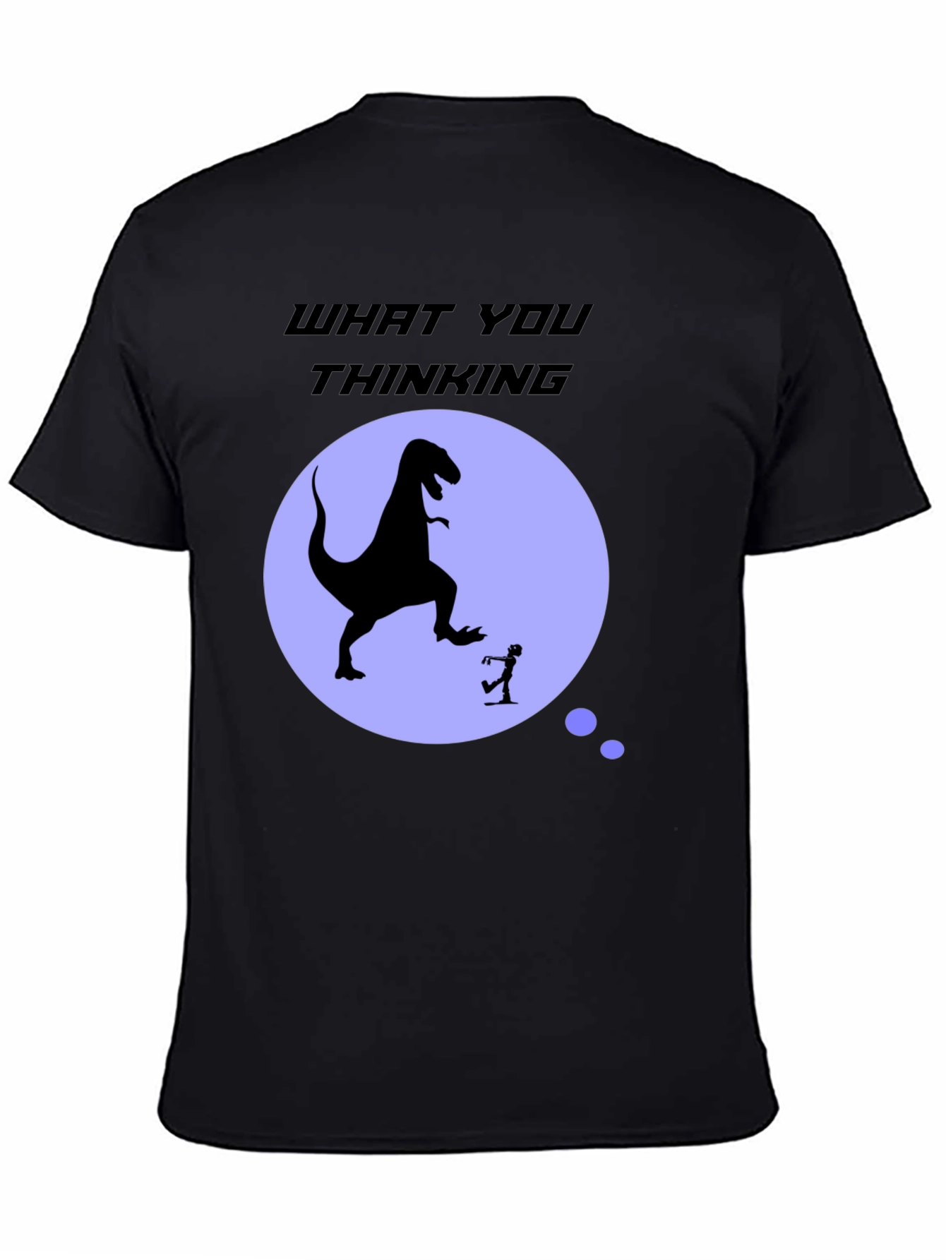 Funny T-Rex What You Thinking Graphic Tee