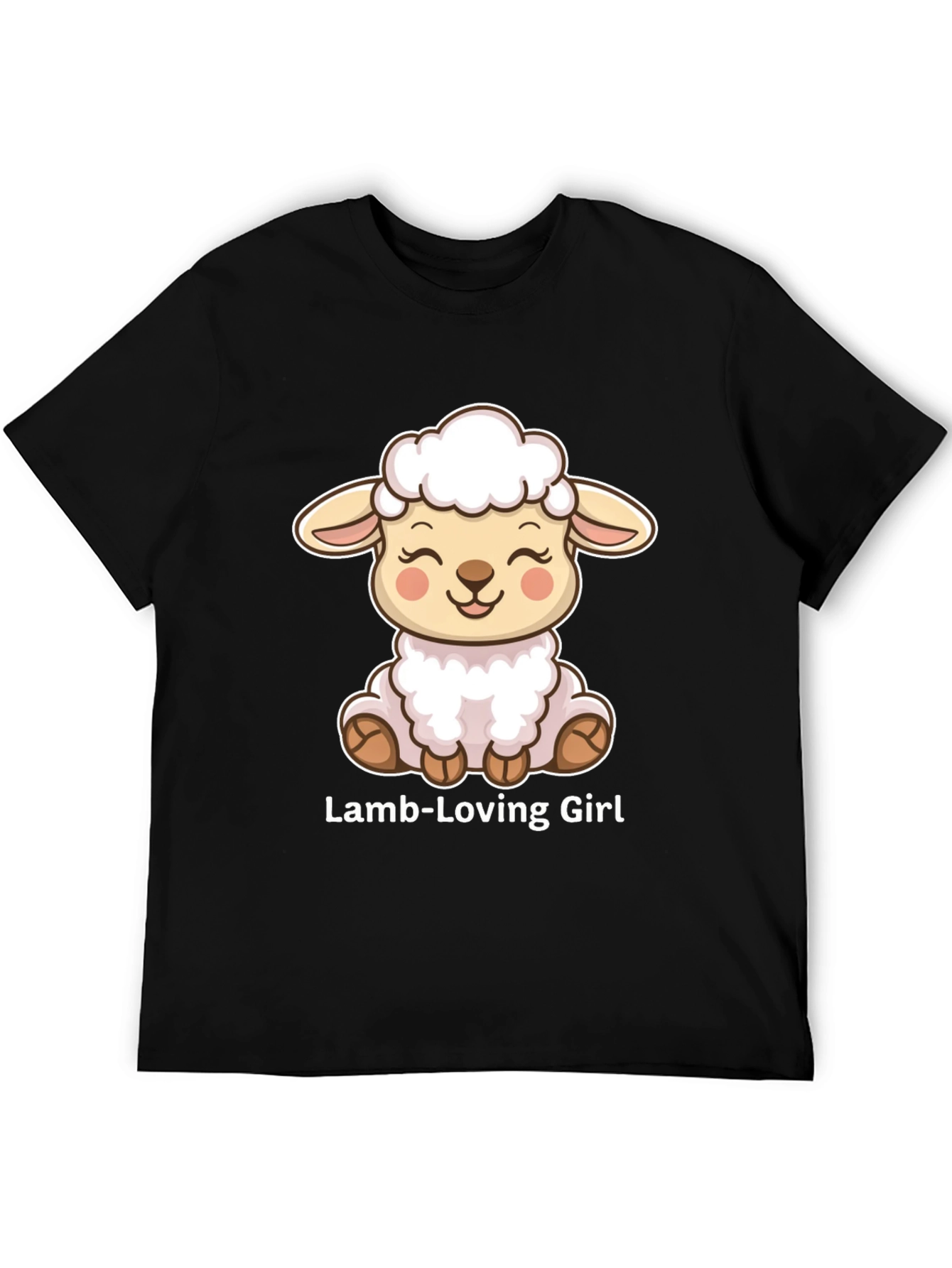 Lamb-Loving Girl Graphic Tee