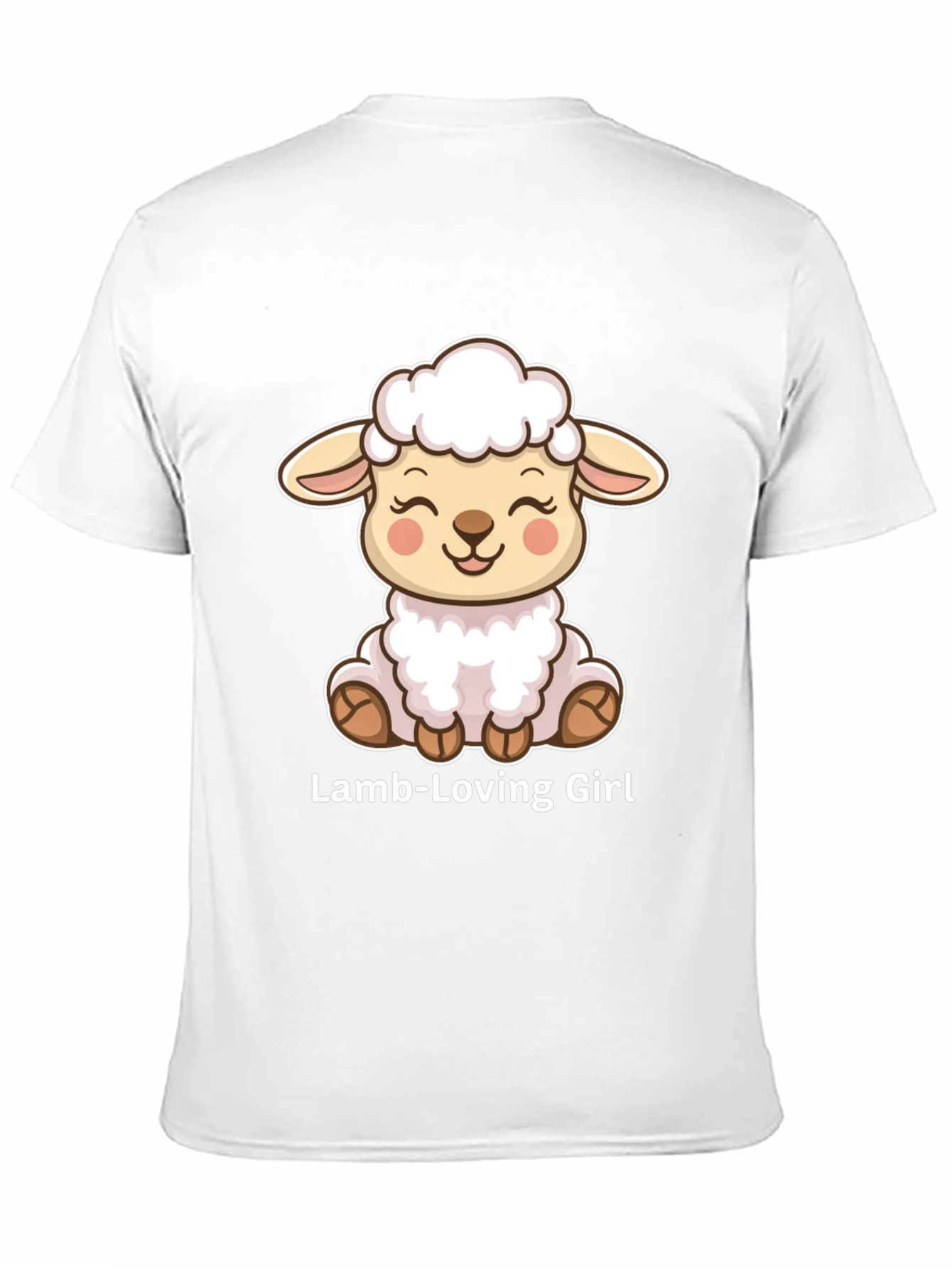 Lamb-Loving Girl Graphic Tee